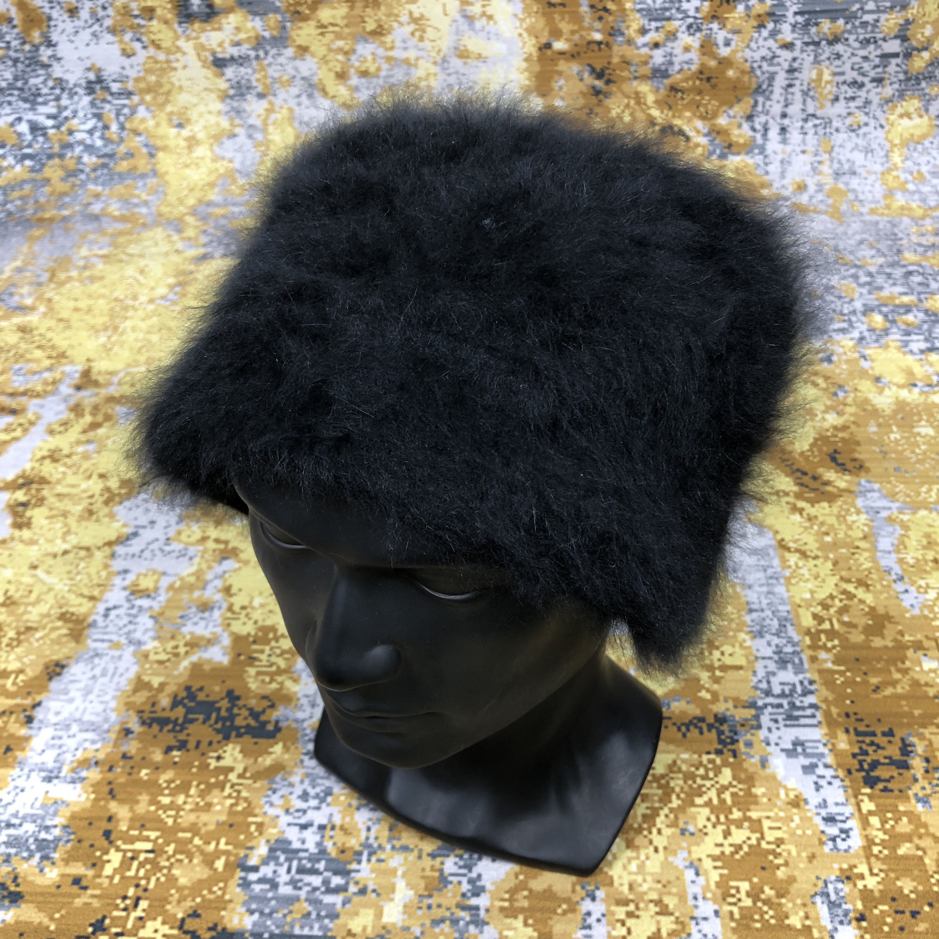 Japanese Brand × Vintage Vintage Unknown Mohair Beanie Hat B1761 Size ONE SIZE - 1 Thumbnail