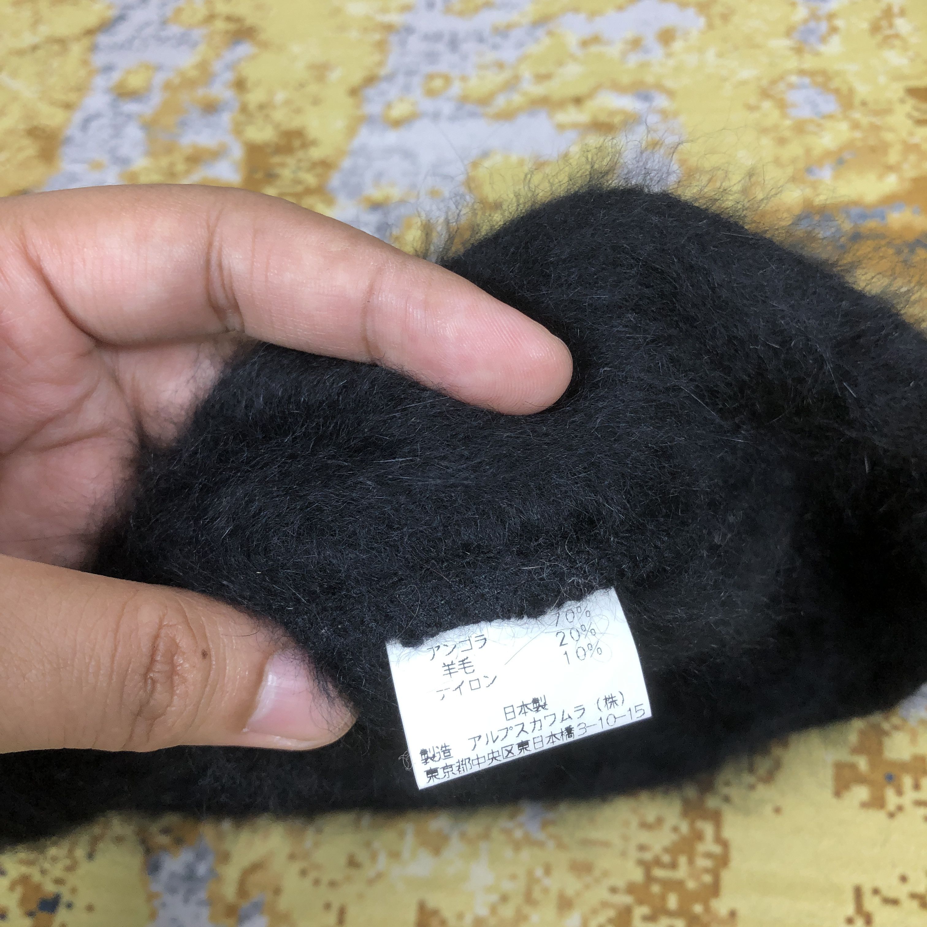 Japanese Brand × Vintage Vintage Unknown Mohair Beanie Hat B1761 Size ONE SIZE - 6 Thumbnail