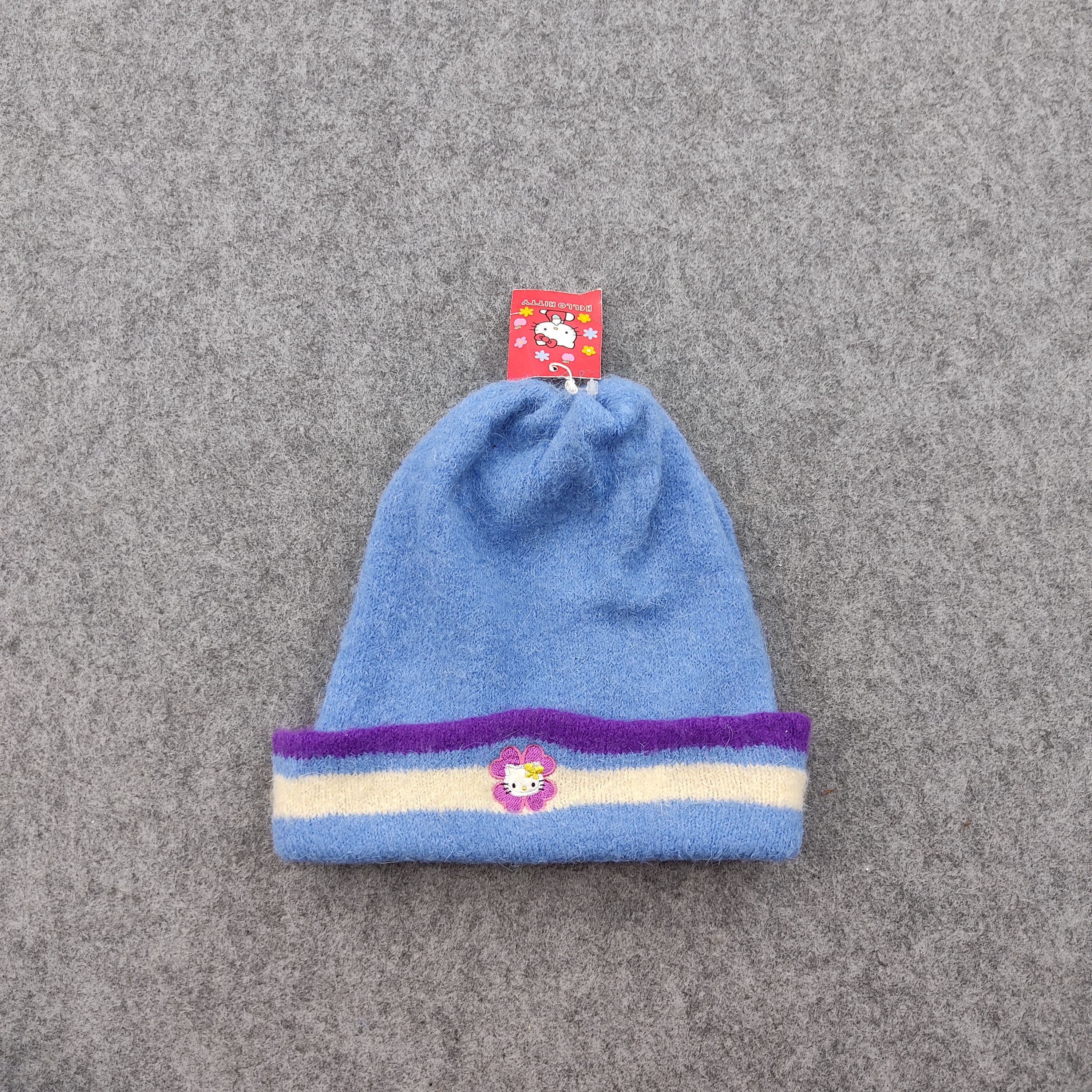 Japanese Brand × Vintage Vintage Hello Kitty Beanie Hat B651 Size ONE SIZE - 3 Thumbnail