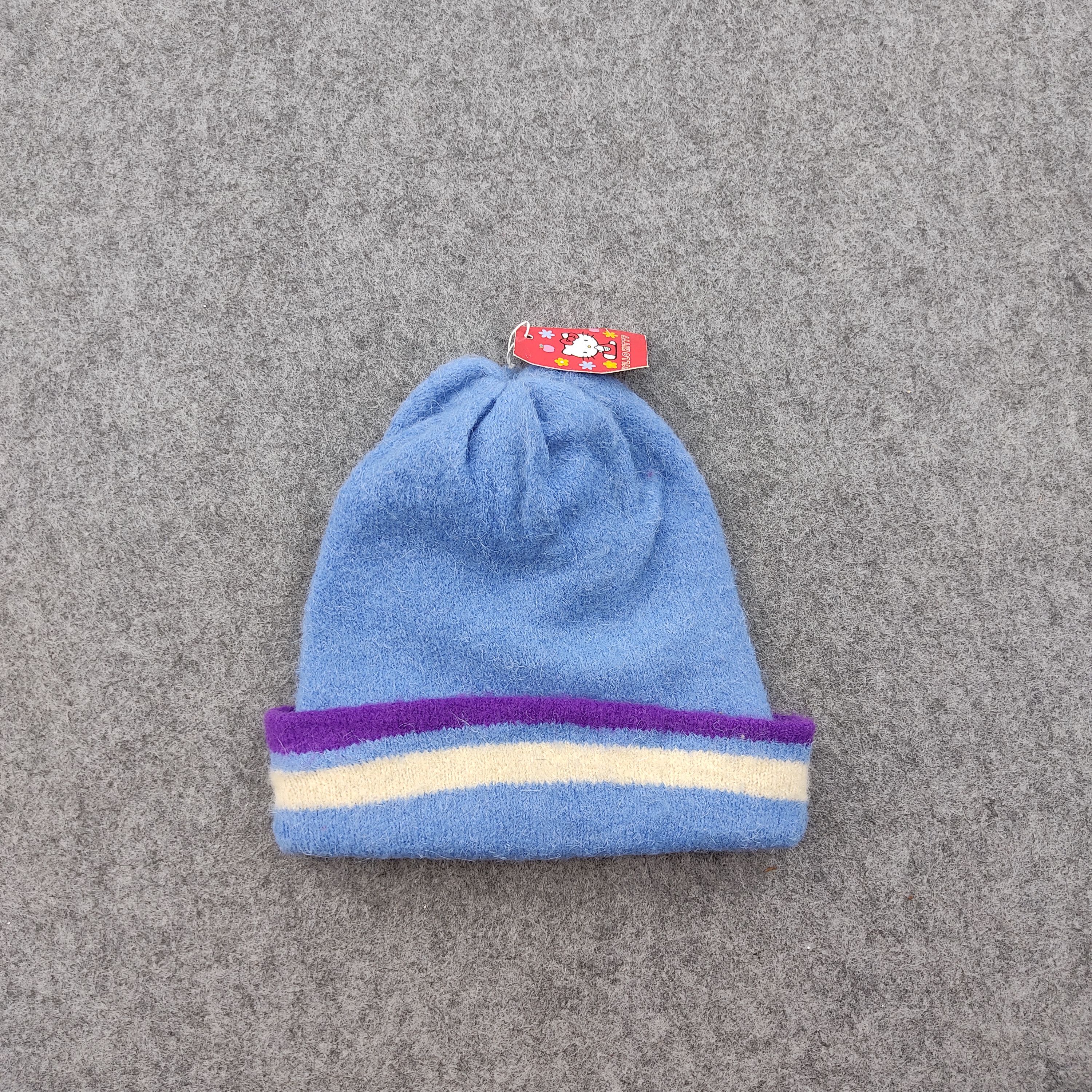 Japanese Brand × Vintage Vintage Hello Kitty Beanie Hat B651 Size ONE SIZE - 4 Thumbnail