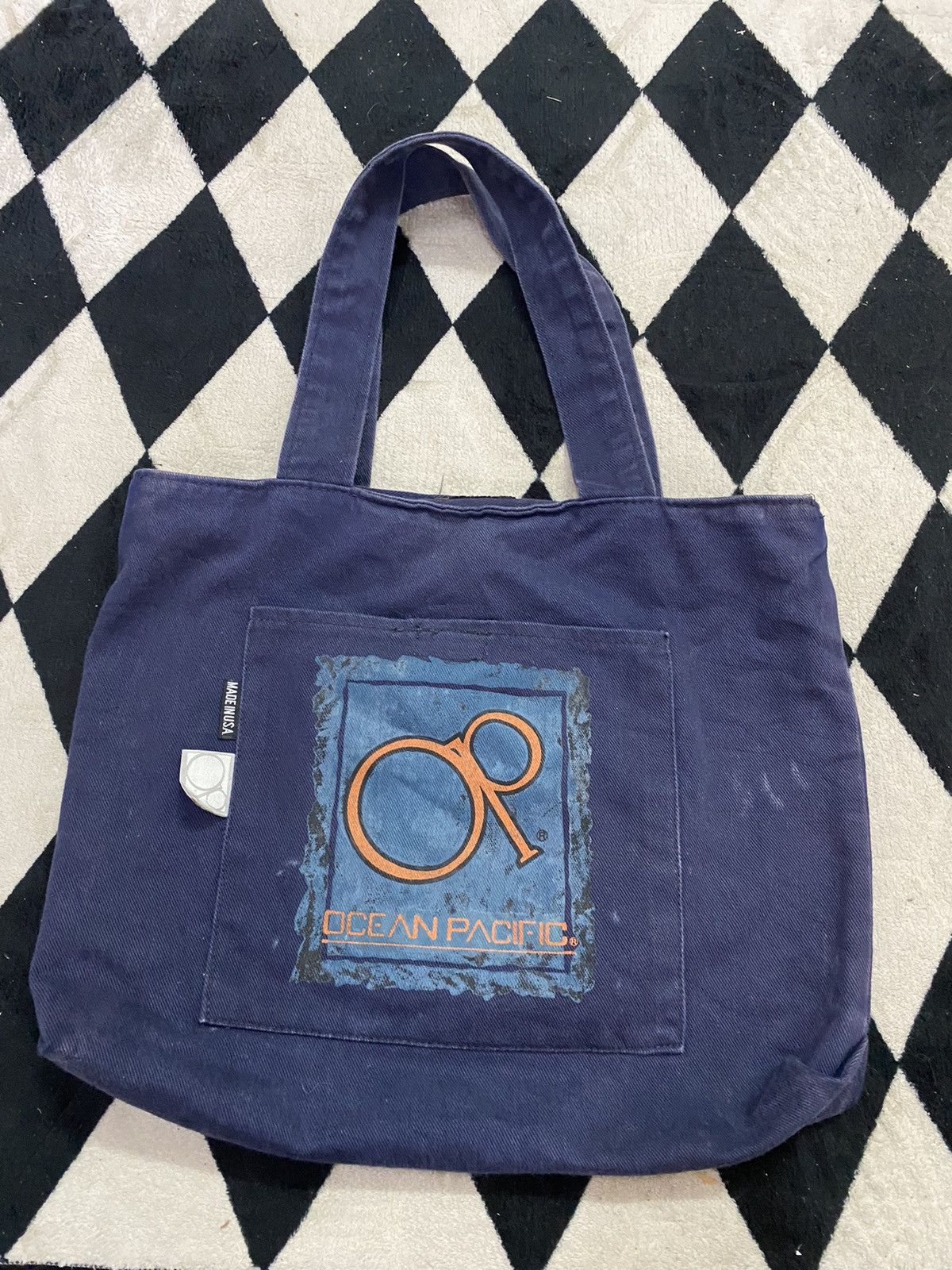 Ocean Pacific Denim Tote Bag - www.disolcolor.com