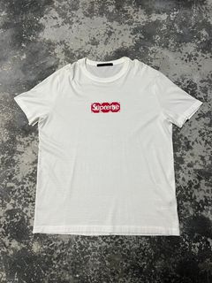 Louis Vuitton X Supreme Box Logo Tee  Size M Available For Immediate Sale  At Sotheby's