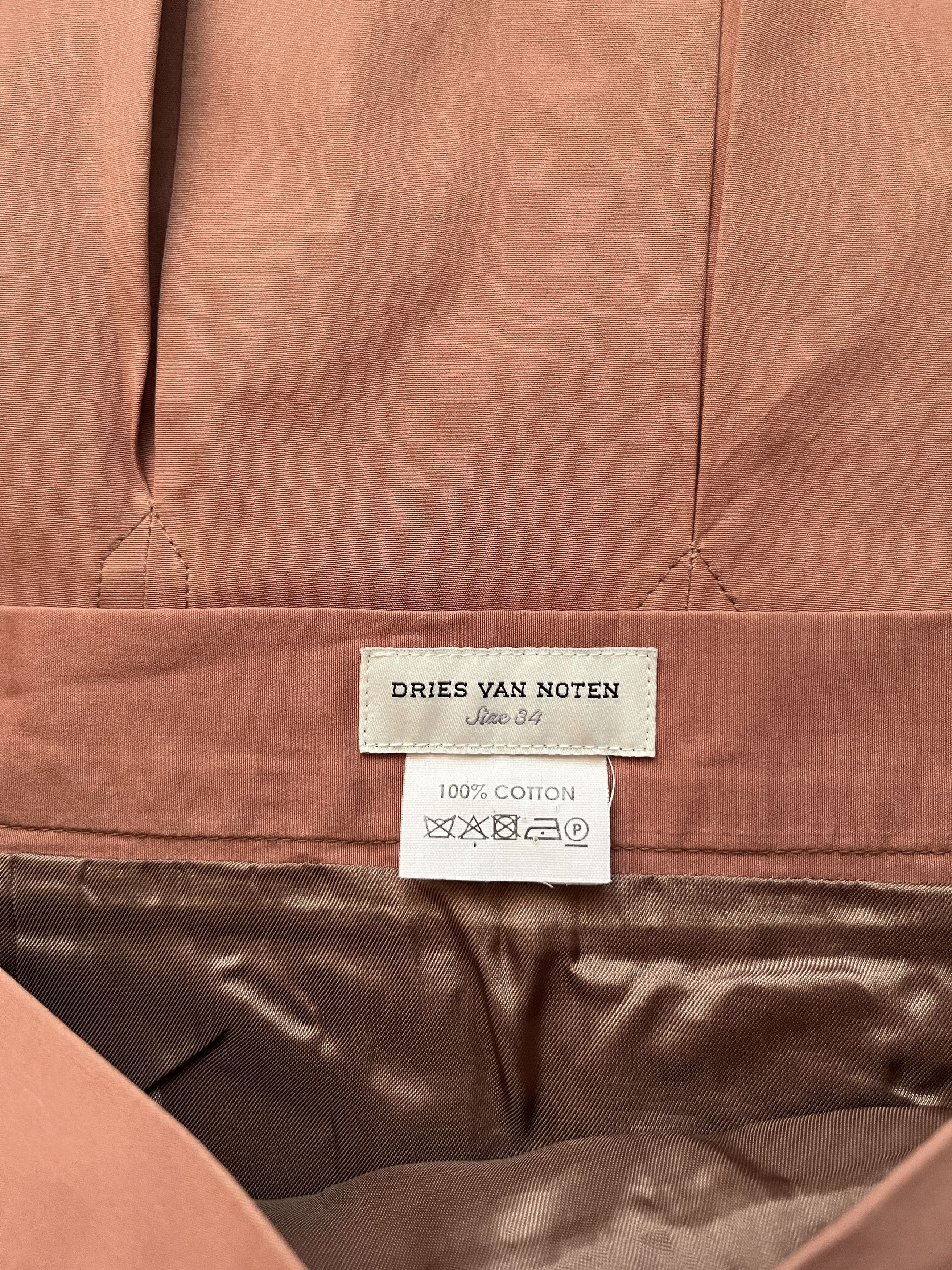 Dries Van Noten ⚡️QUICK SALE⚡️Dries Van Noten Brick Skirt with Pleats Size 25" / US 0 / IT 36 - 3 Thumbnail