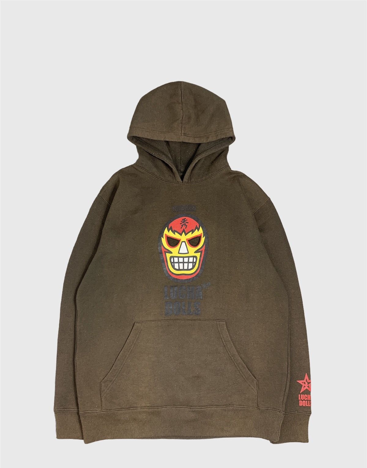 Japanese Brand × Vintage Vintage Raiders Lucha Dolls Mexican Wrestler Hoodie Size US L / EU 52-54 / 3 - 1 Thumbnail