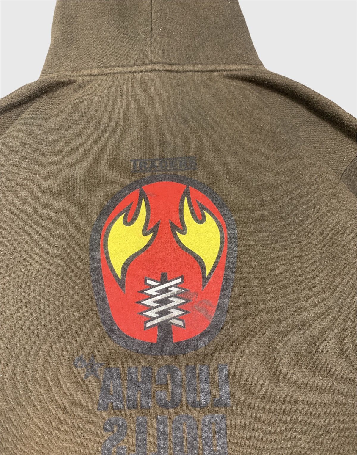 Japanese Brand × Vintage Vintage Raiders Lucha Dolls Mexican Wrestler Hoodie Size US L / EU 52-54 / 3 - 11 Thumbnail
