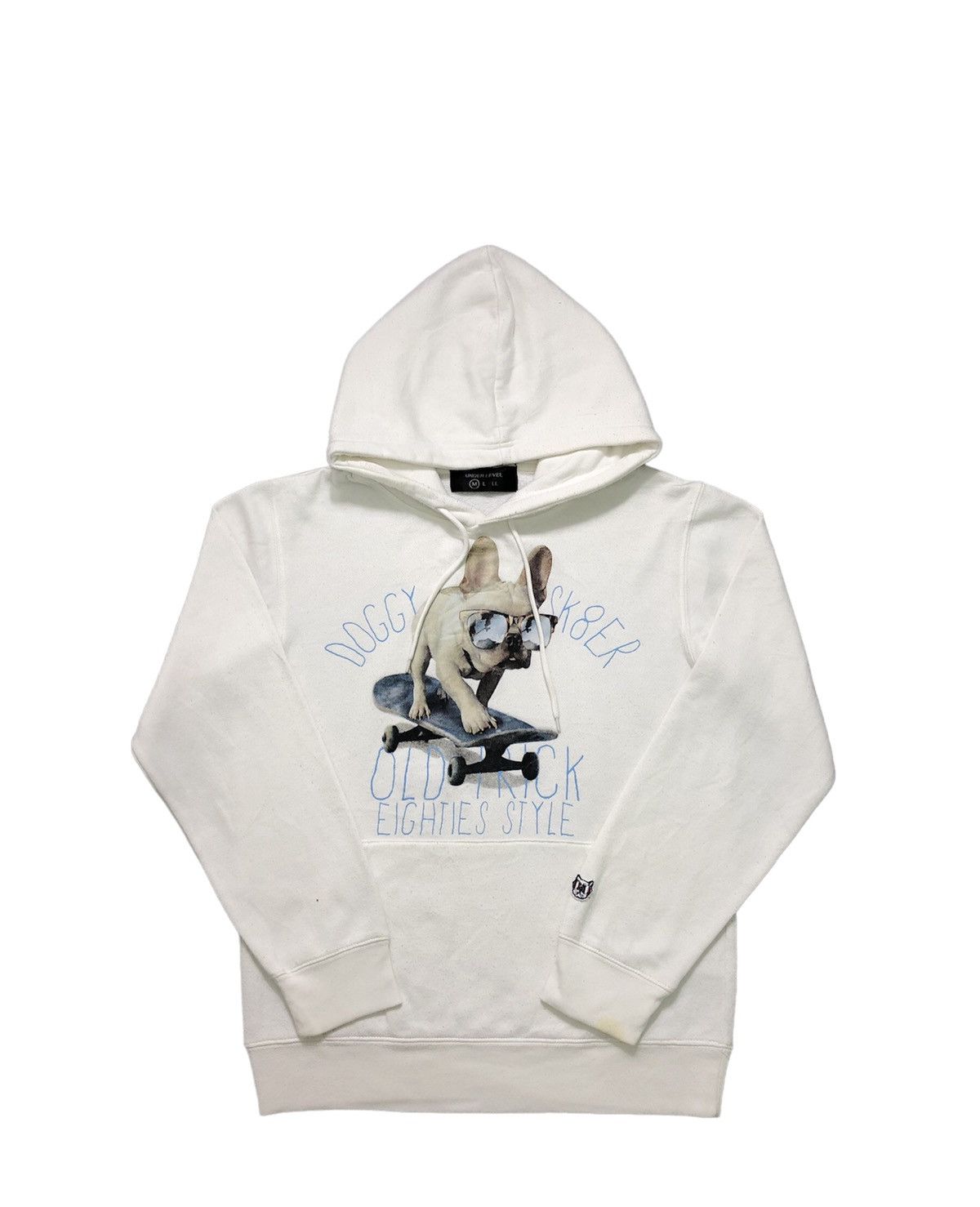 Japanese Brand Vintage Under Level Dog Skater Nice Image Hoodie Size US M / EU 48-50 / 2 - 1 Thumbnail