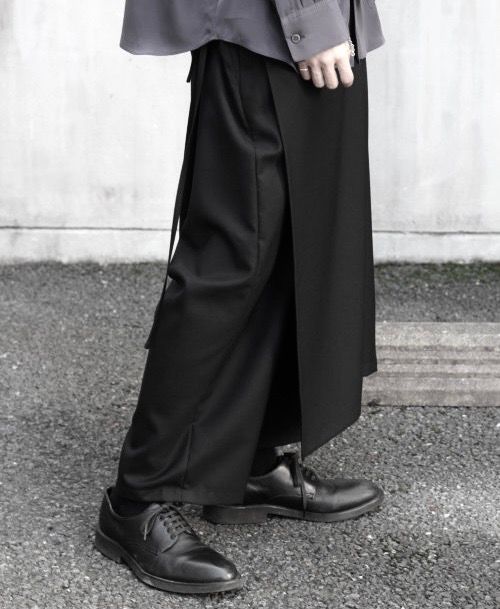 Yohji Yamamoto Pants Skirt Two Ways Wearing GREAT | Grailed
