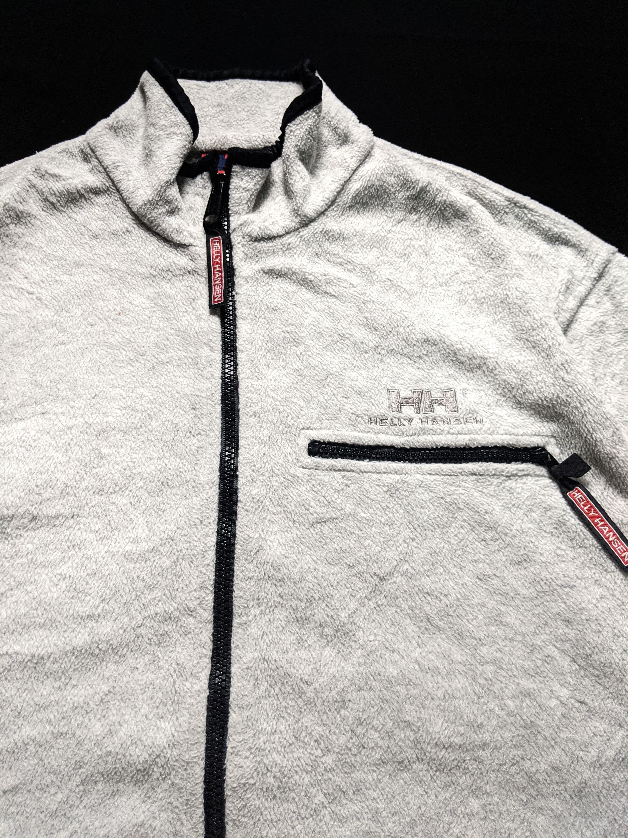 Helly Hansen × Vintage Vintage Helly Hansen Embroidered Logo Fleece Jacket Size US M / EU 48-50 / 2 - 2 Thumbnail