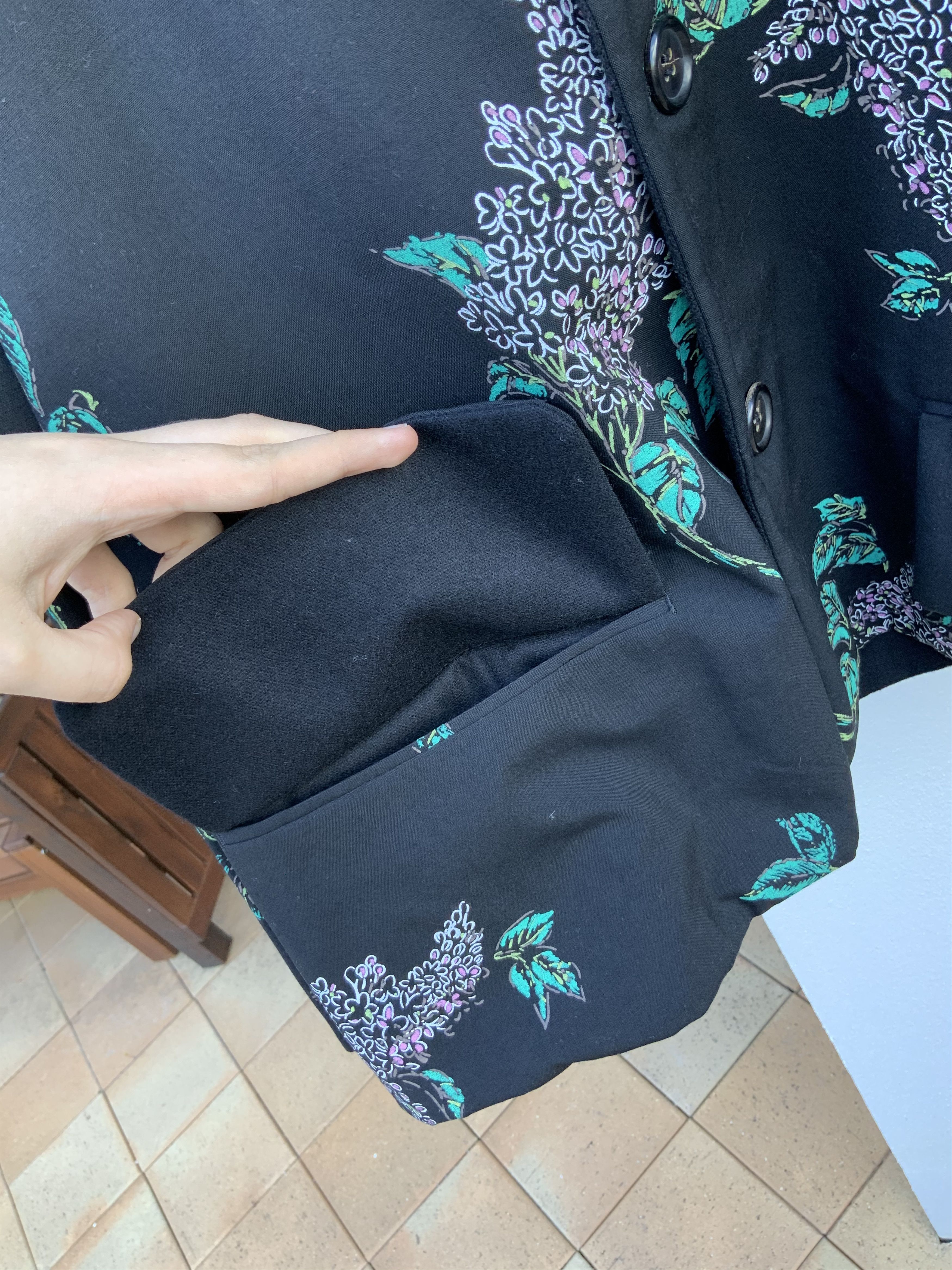 Comme des Garcons Early 2000s Comme Des Garcons Floral Jacket Size US M / EU 48-50 / 2 - 7 Thumbnail