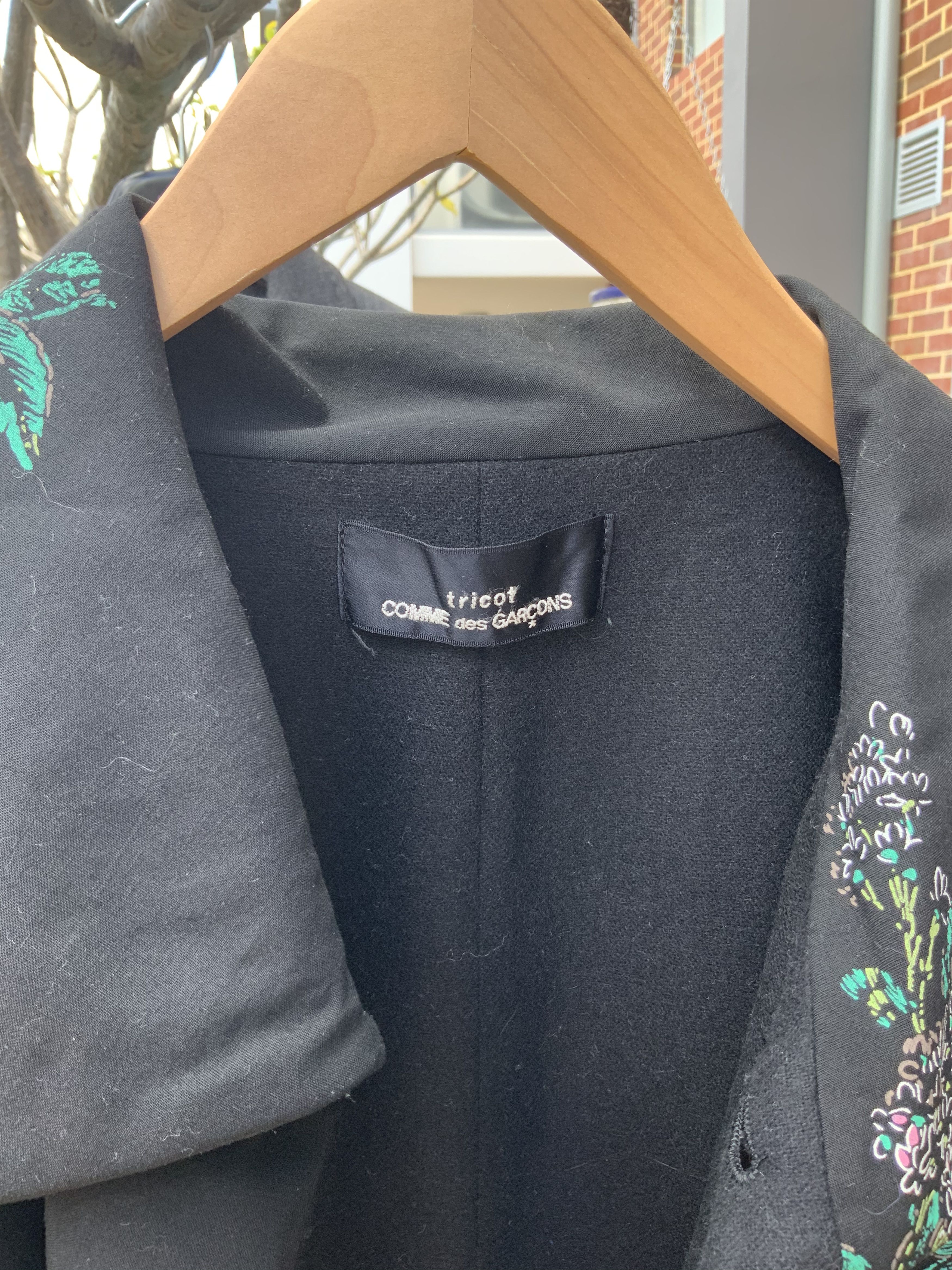 Comme des Garcons Early 2000s Comme Des Garcons Floral Jacket Size US M / EU 48-50 / 2 - 5 Thumbnail