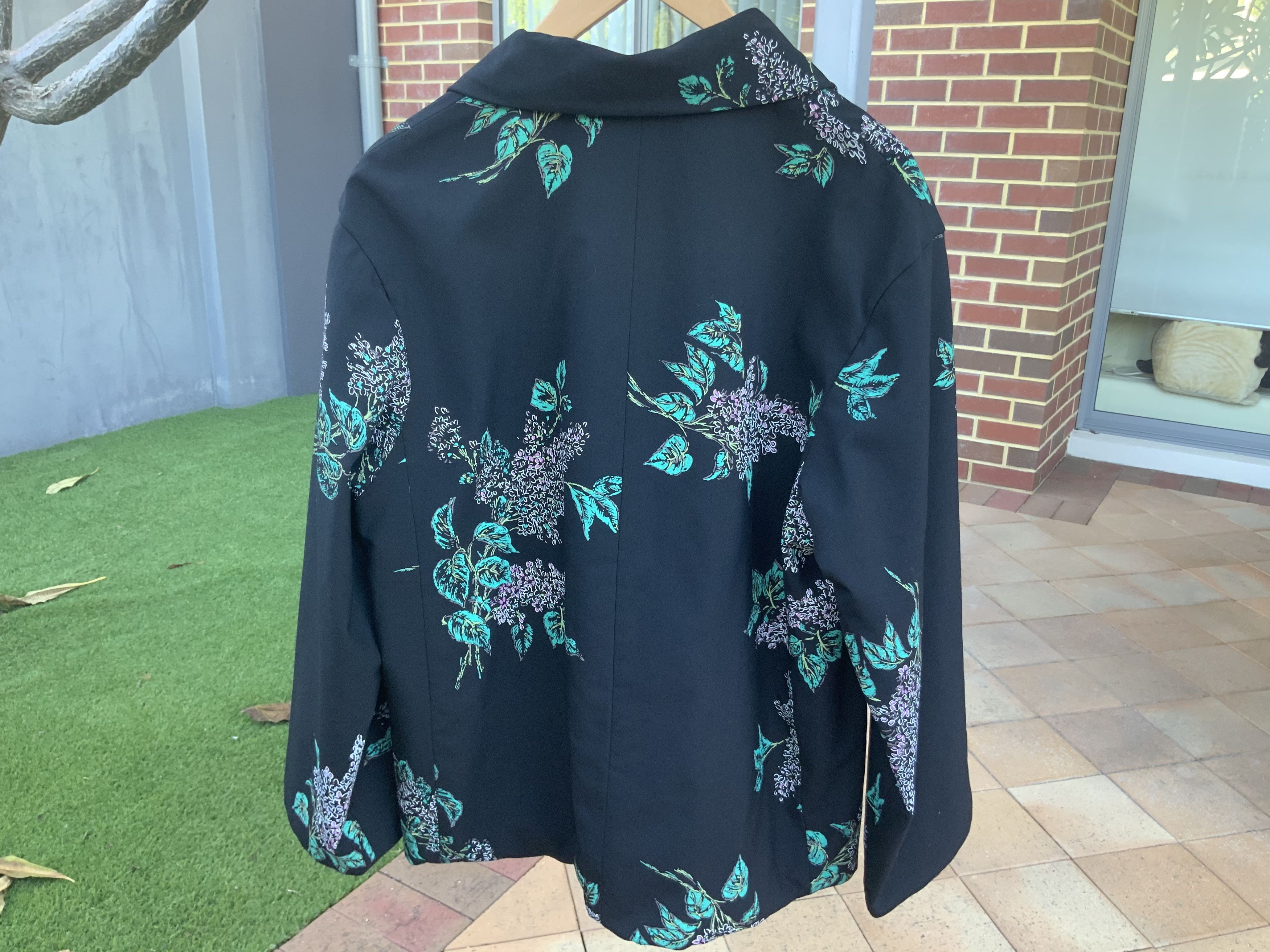 Comme des Garcons Early 2000s Comme Des Garcons Floral Jacket Size US M / EU 48-50 / 2 - 2 Thumbnail