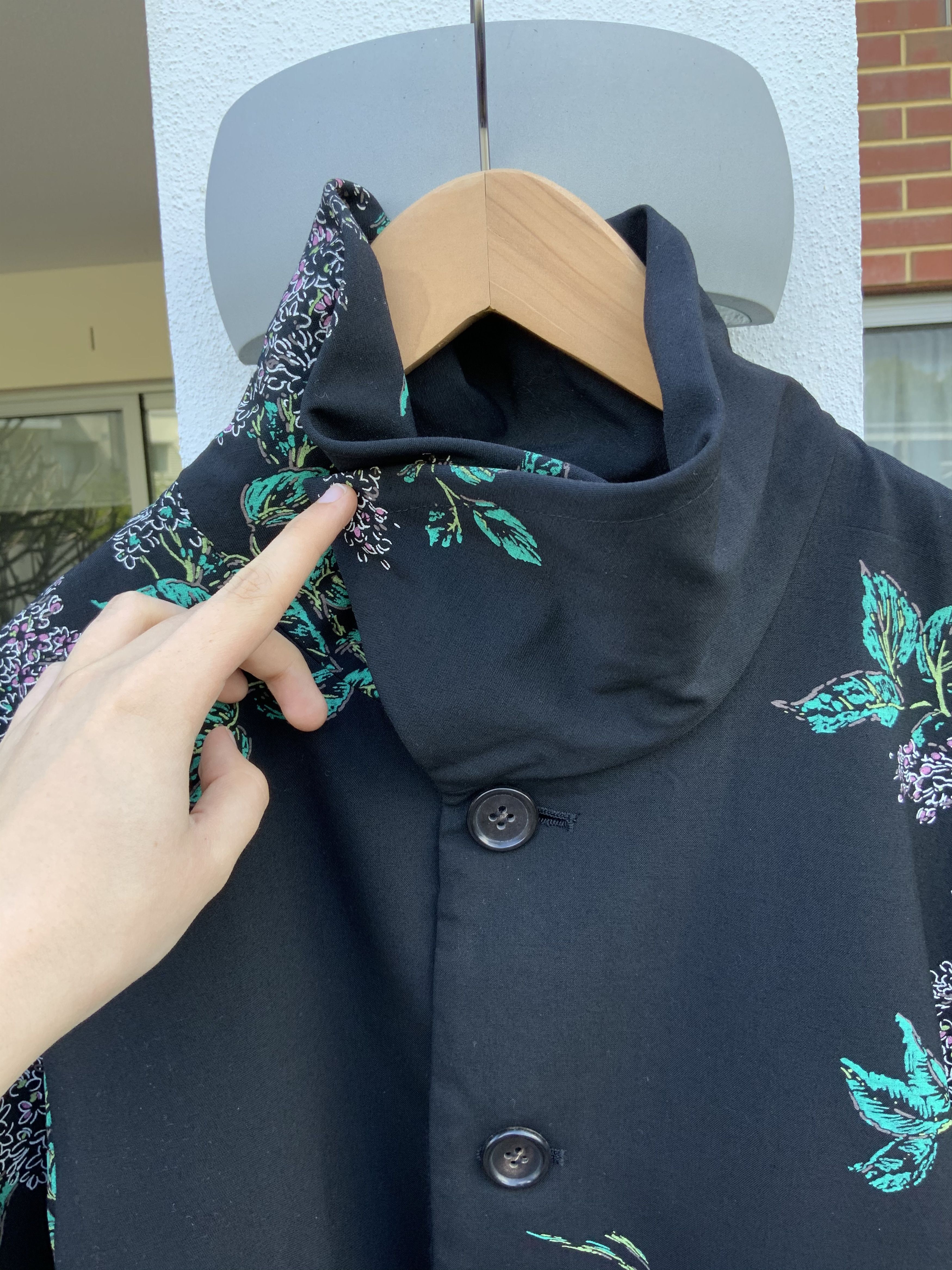 Comme des Garcons Early 2000s Comme Des Garcons Floral Jacket Size US M / EU 48-50 / 2 - 9 Thumbnail