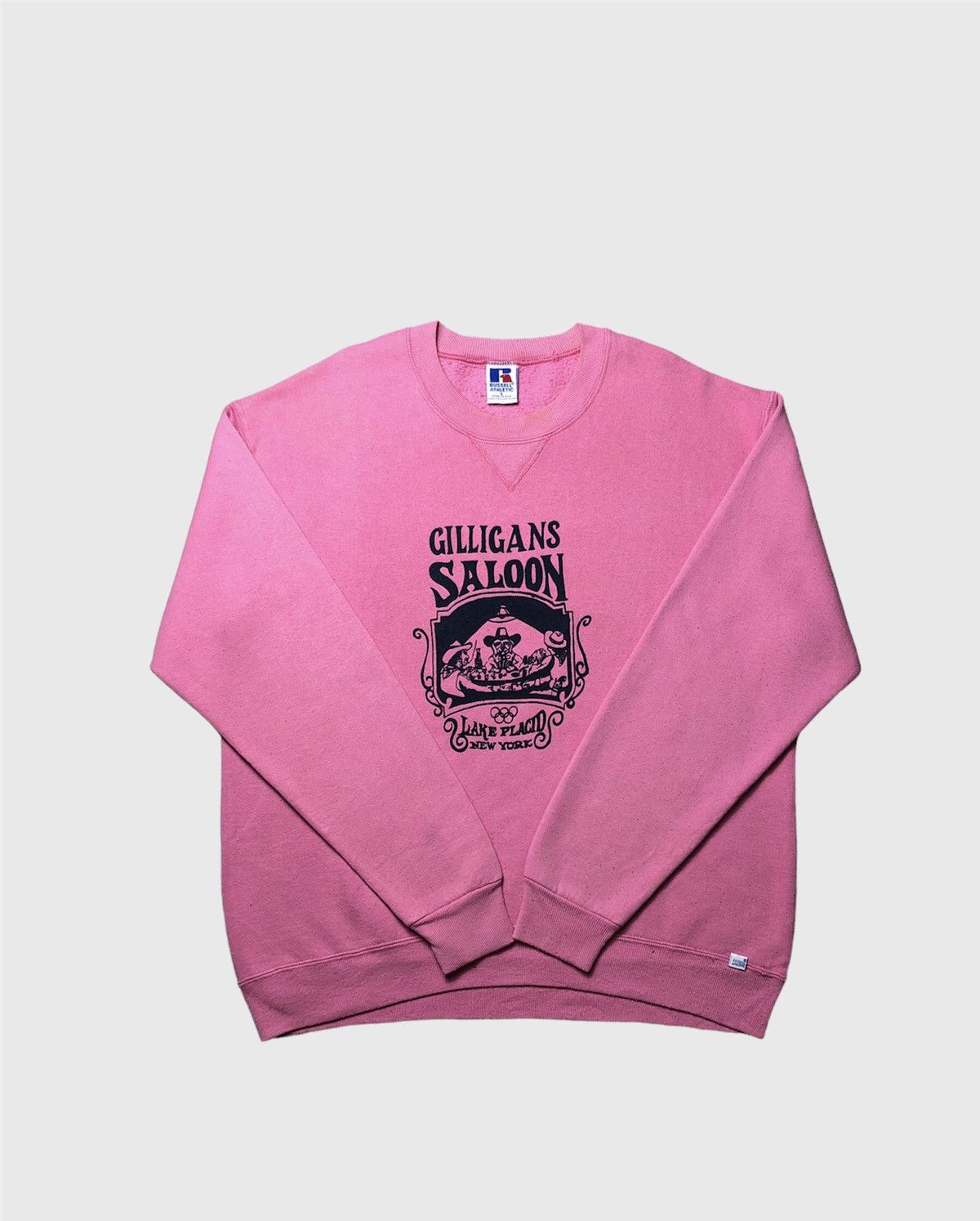 Russell Athletic × Vintage Vintage 90s Russell Athletic Sweatshirt Size US L / EU 52-54 / 3 - 1 Thumbnail