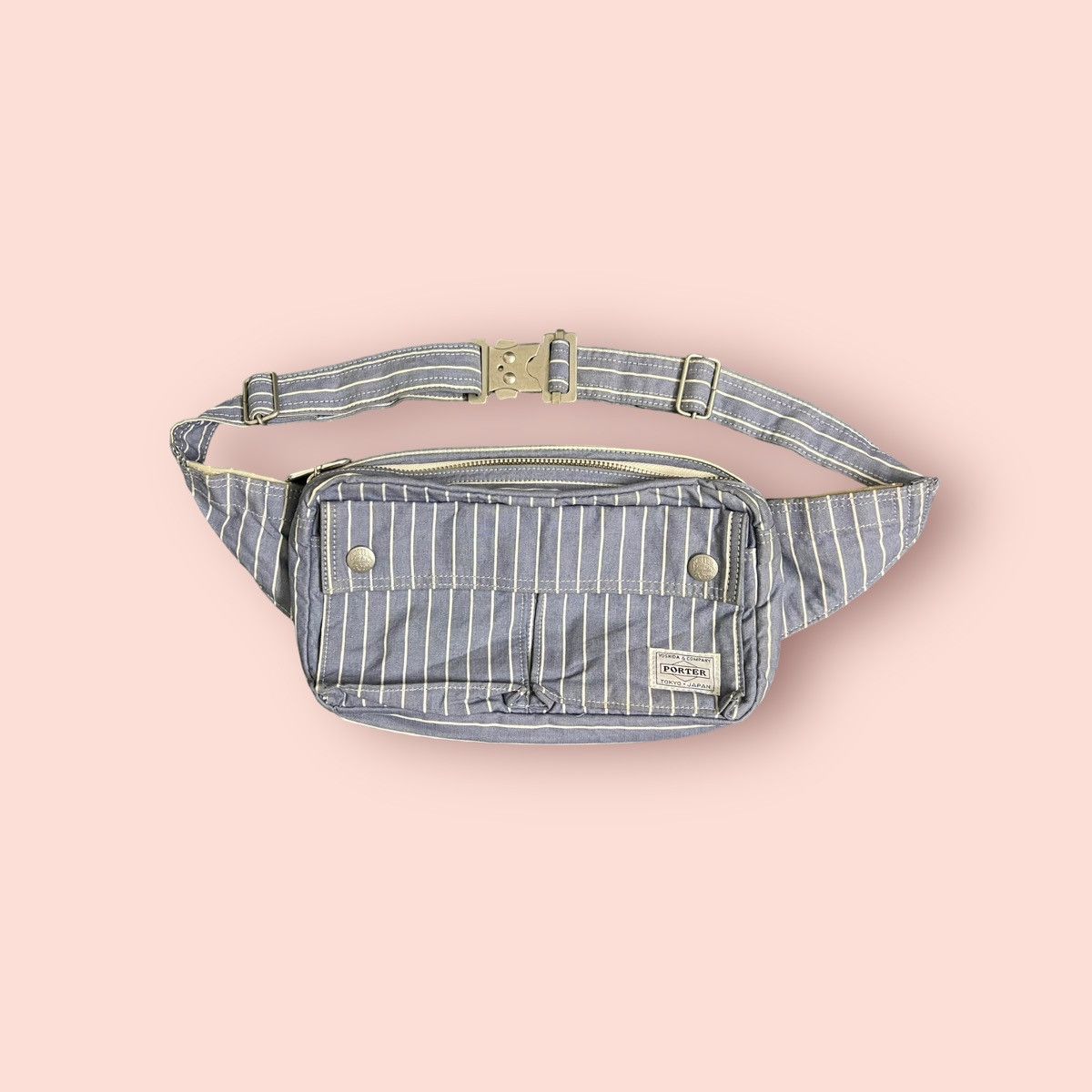 Japanese Brand RARE PORTER THE 70th ANNIVERSARY WAISTBAG/FANNY PAC Size ONE SIZE - 4 Thumbnail
