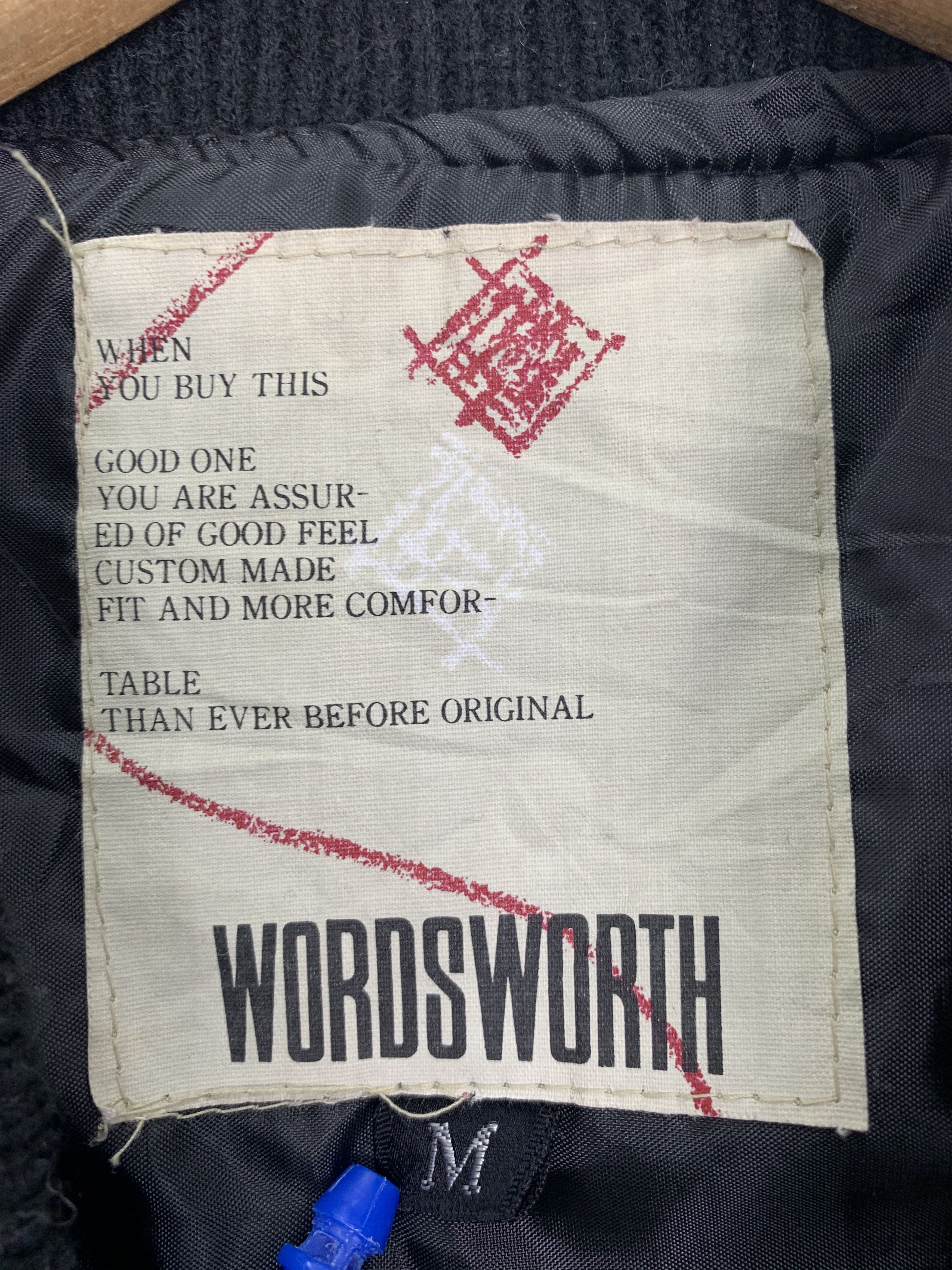 Japanese Brand Wordsworth Light Jacket Japanese Branded Streetwear #214 Size US M / EU 48-50 / 2 - 7 Thumbnail