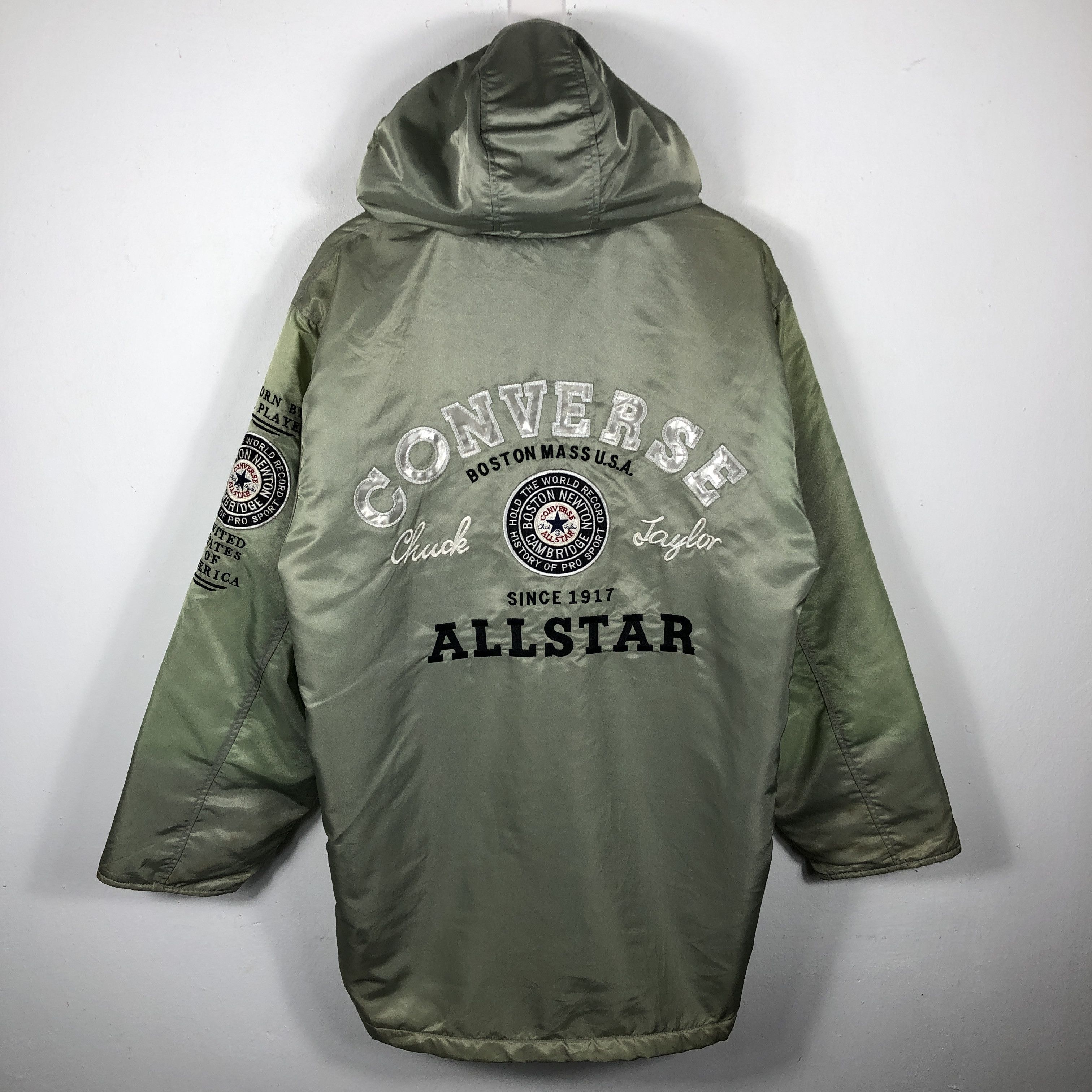 Vintage Converse Winter Jacket Hoodie JKT141