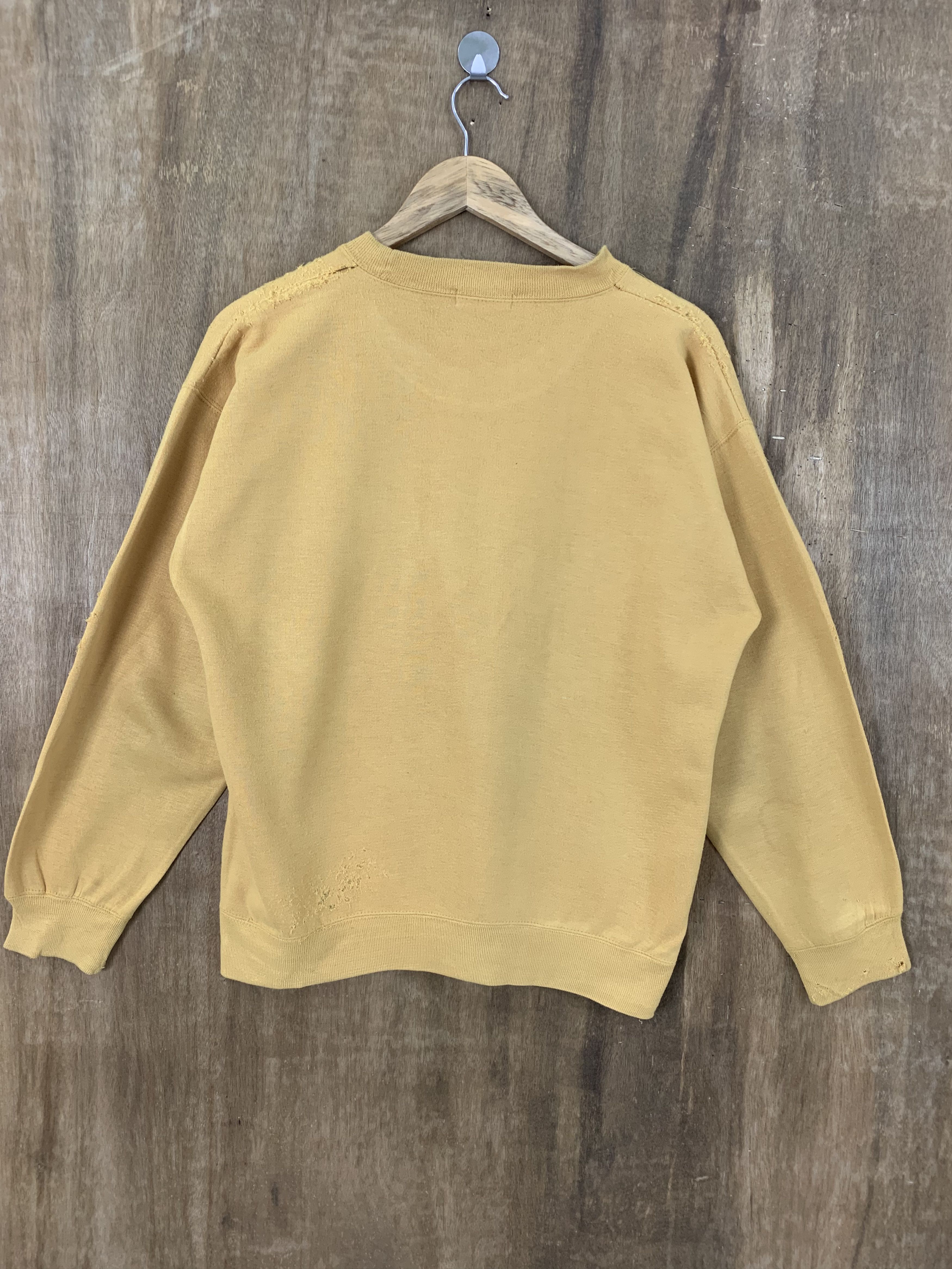 Japanese Brand Ray Floyd Sweatshirts Distressed Yellow Vintage Size US M / EU 48-50 / 2 - 12 Thumbnail