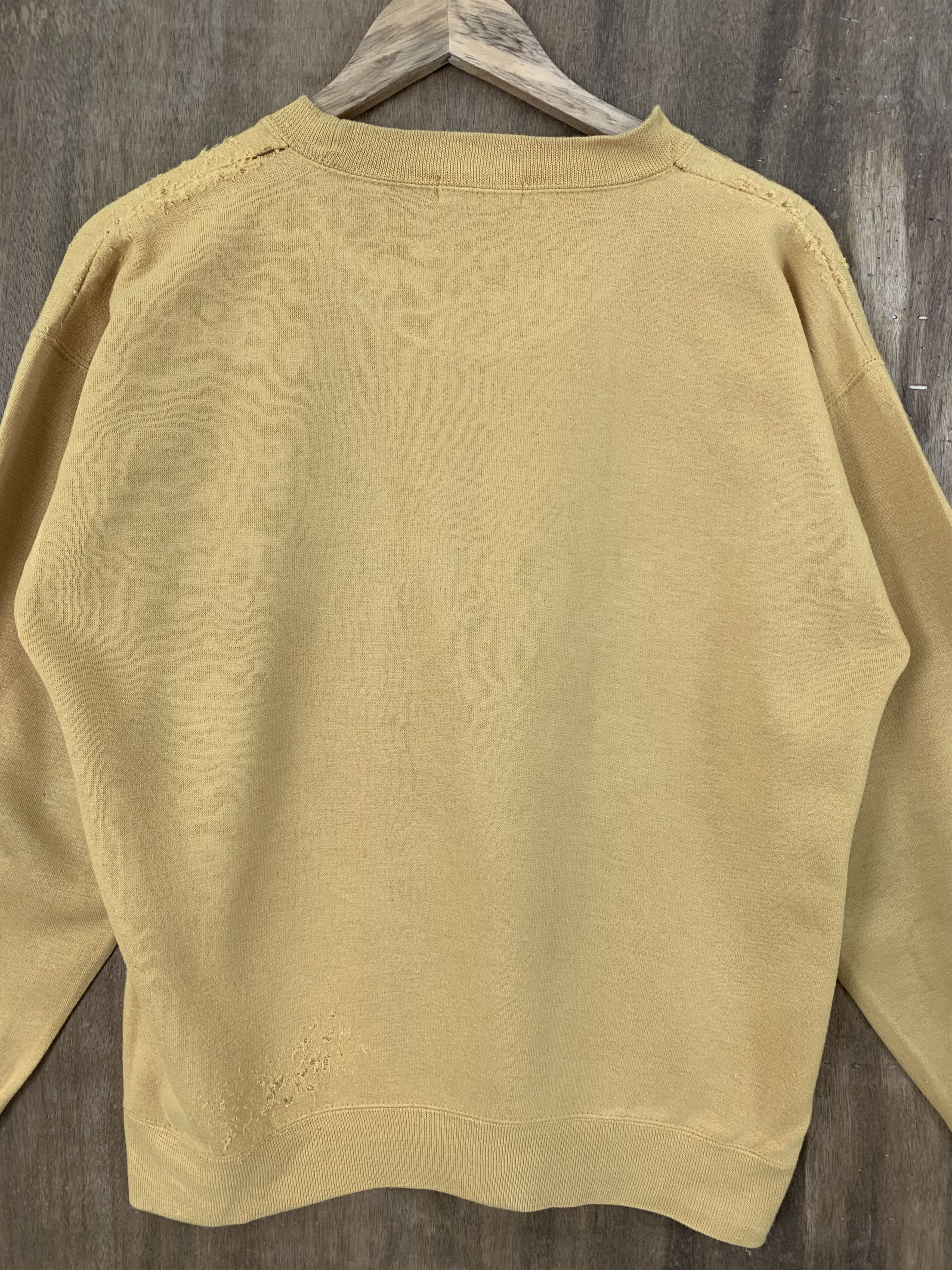 Japanese Brand Ray Floyd Sweatshirts Distressed Yellow Vintage Size US M / EU 48-50 / 2 - 13 Thumbnail