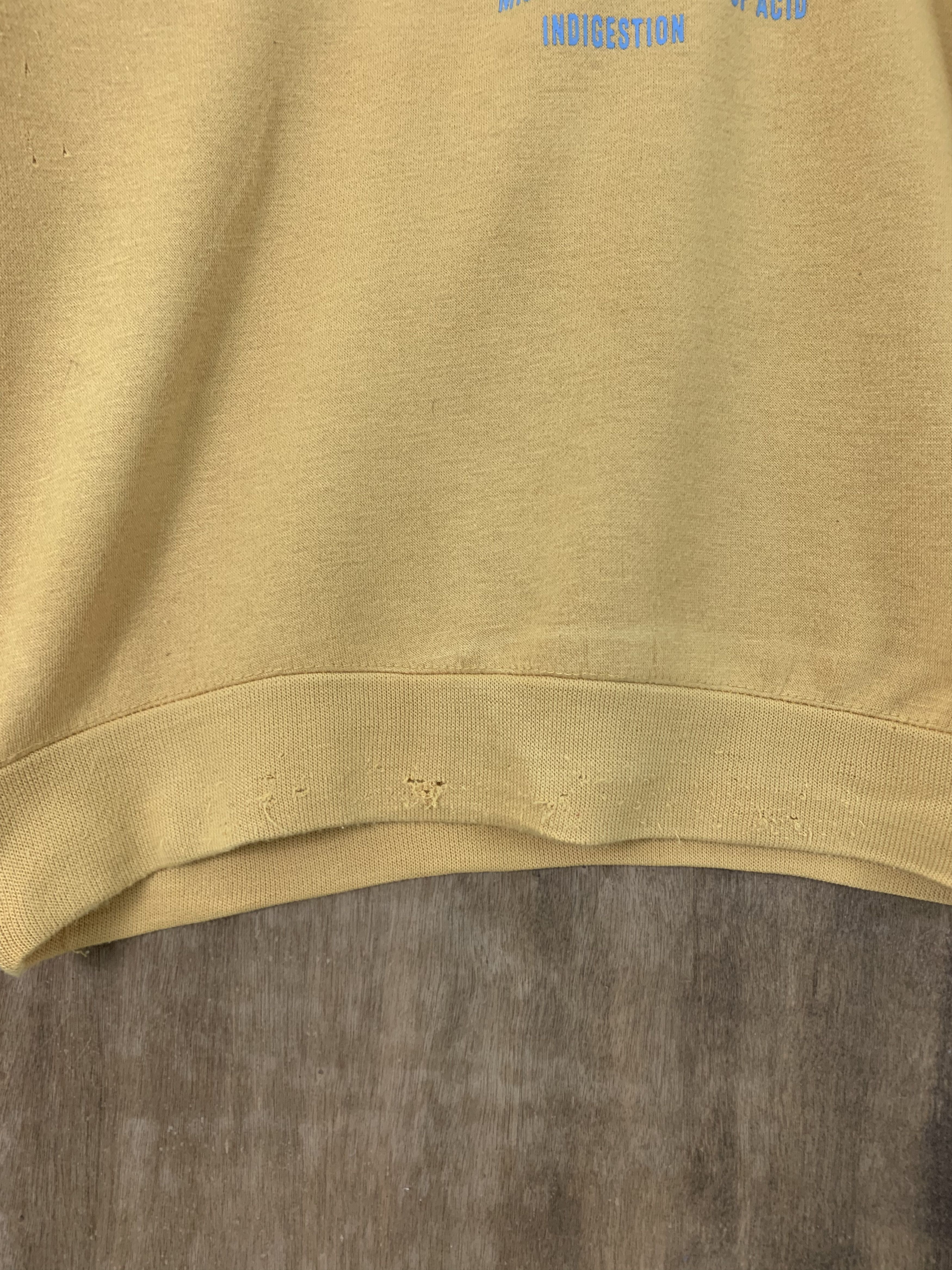 Japanese Brand Ray Floyd Sweatshirts Distressed Yellow Vintage Size US M / EU 48-50 / 2 - 7 Thumbnail