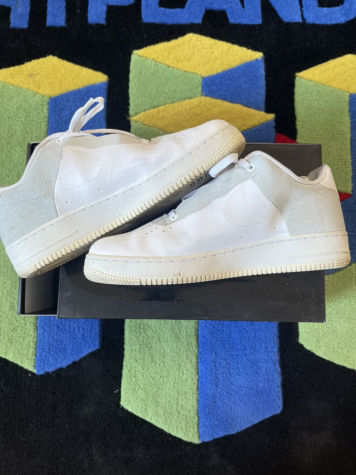 A-COLD-WALL* × Nike NIKE AIR FORCE 1 ‘07 - A COLD WALL WHITE Size US 10.5 / EU 43-44 - 3 Thumbnail