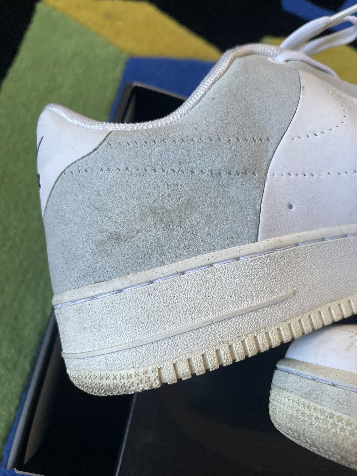 A-COLD-WALL* × Nike NIKE AIR FORCE 1 ‘07 - A COLD WALL WHITE Size US 10.5 / EU 43-44 - 4 Thumbnail