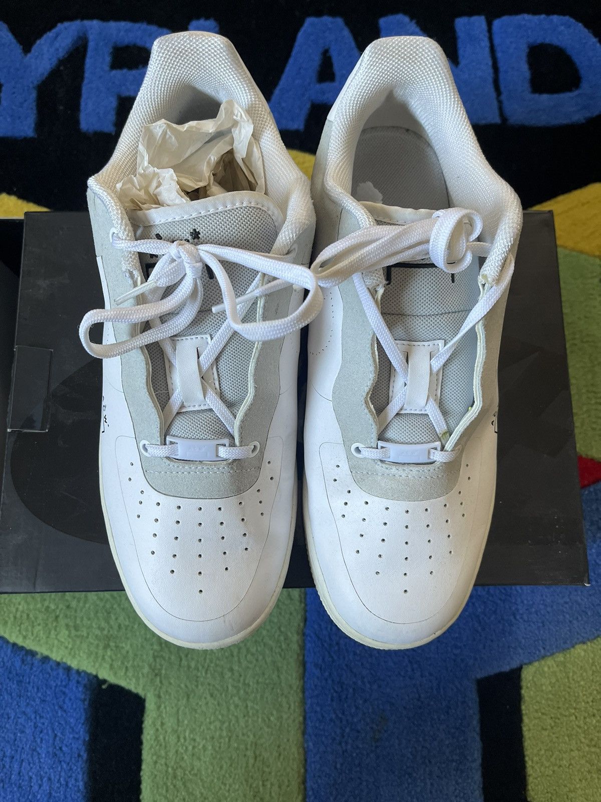 A-COLD-WALL* × Nike NIKE AIR FORCE 1 ‘07 - A COLD WALL WHITE Size US 10.5 / EU 43-44 - 1 Thumbnail