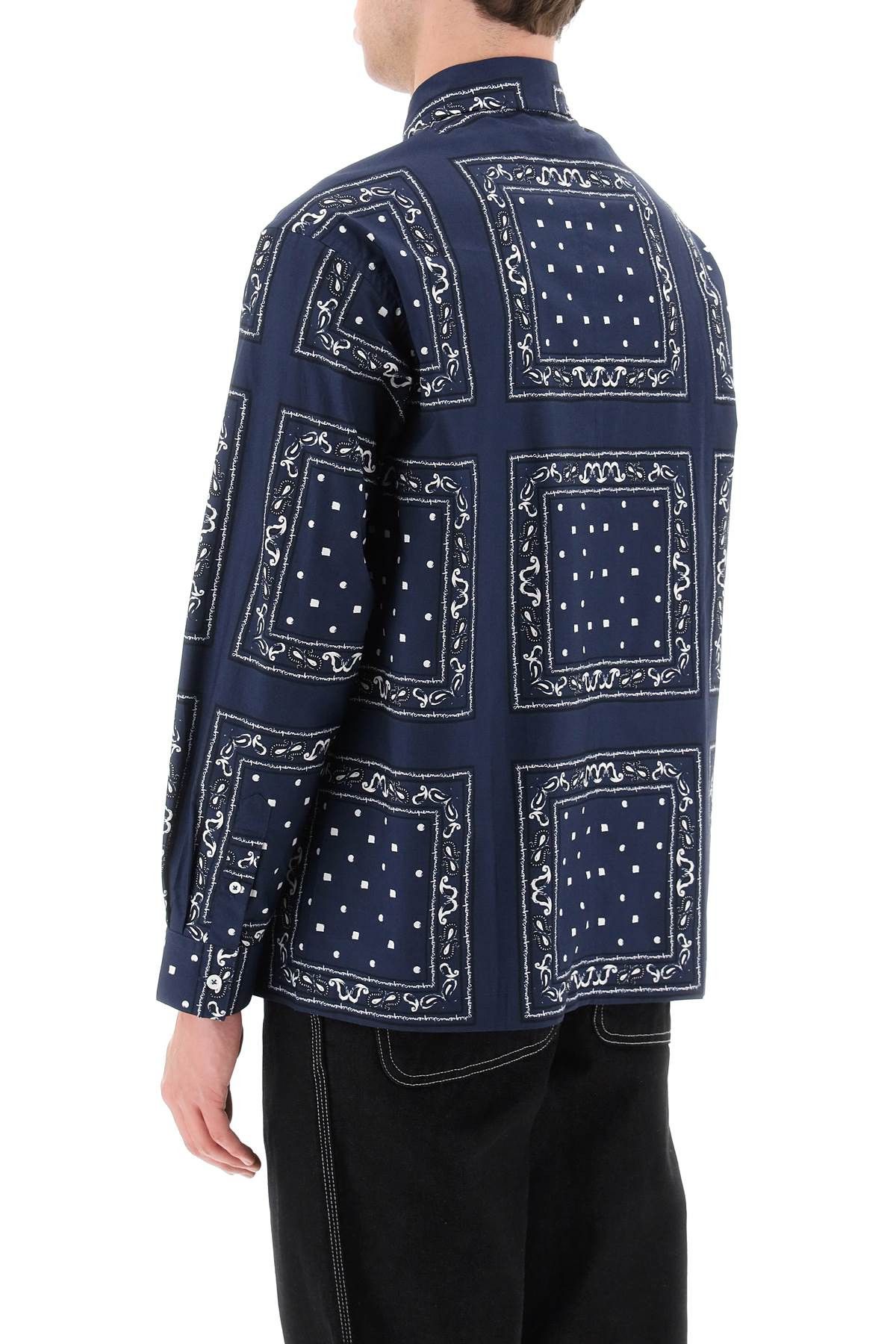Jacquemus 'La Chemise Baou' Paisley Printed Shirt