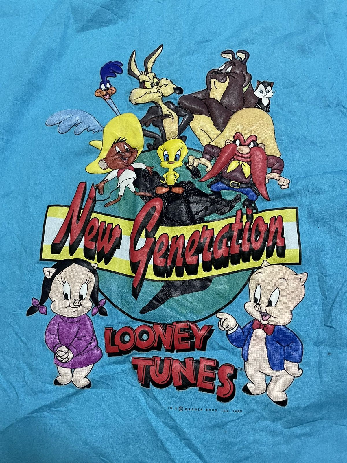 Cartoon Network Vintage NOS Looney Tunes Swater Hoodie Deadstock With Tag Size US S / EU 44-46 / 1 - 6 Thumbnail