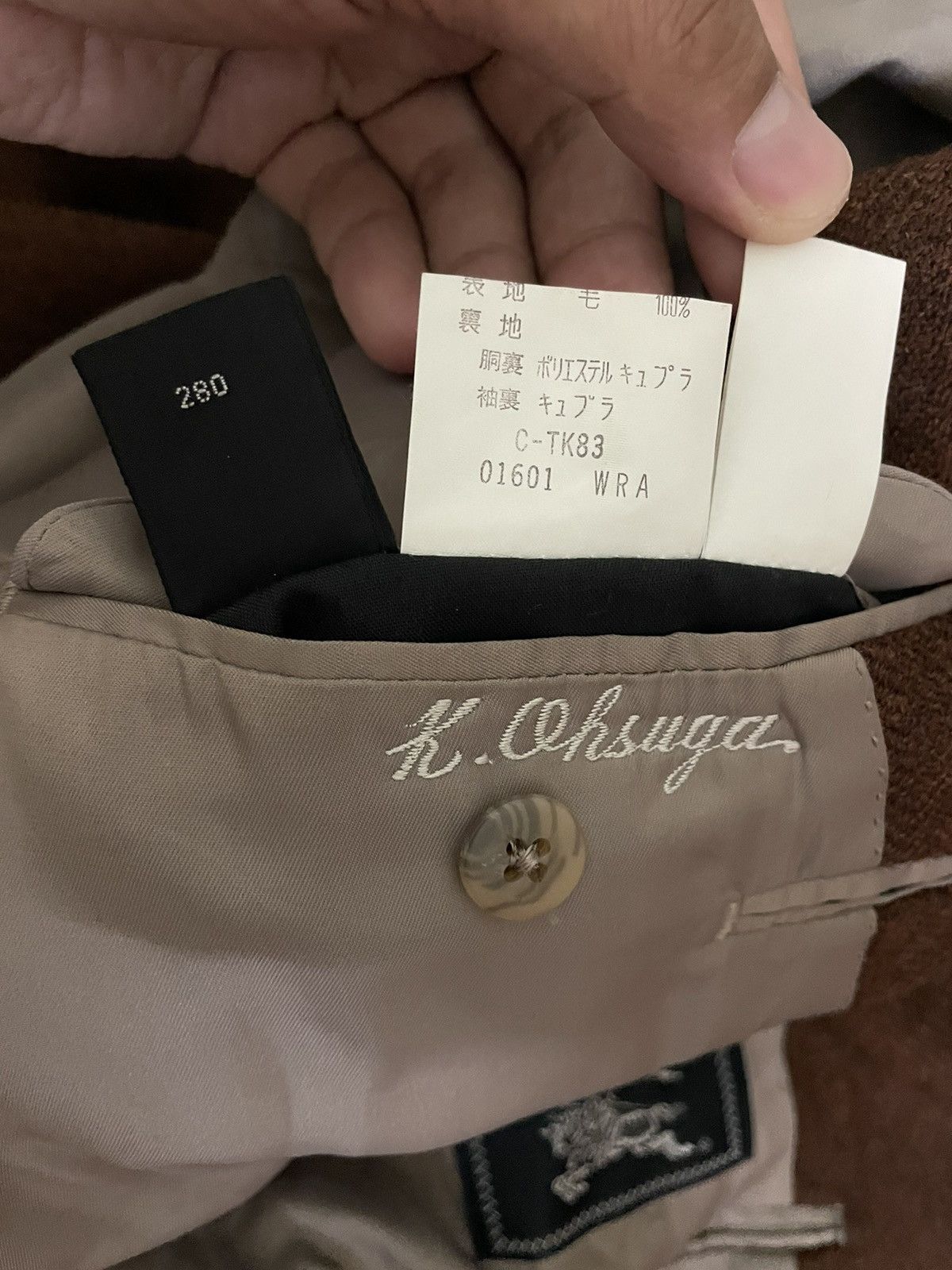 Burberry × Vintage Vintage Burberry Blazer Size 40R - 12 Thumbnail