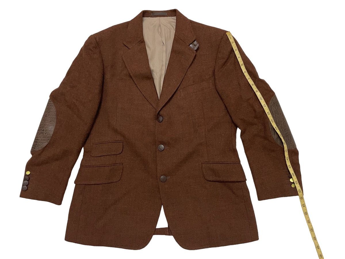 Burberry × Vintage Vintage Burberry Blazer Size 40R - 6 Thumbnail