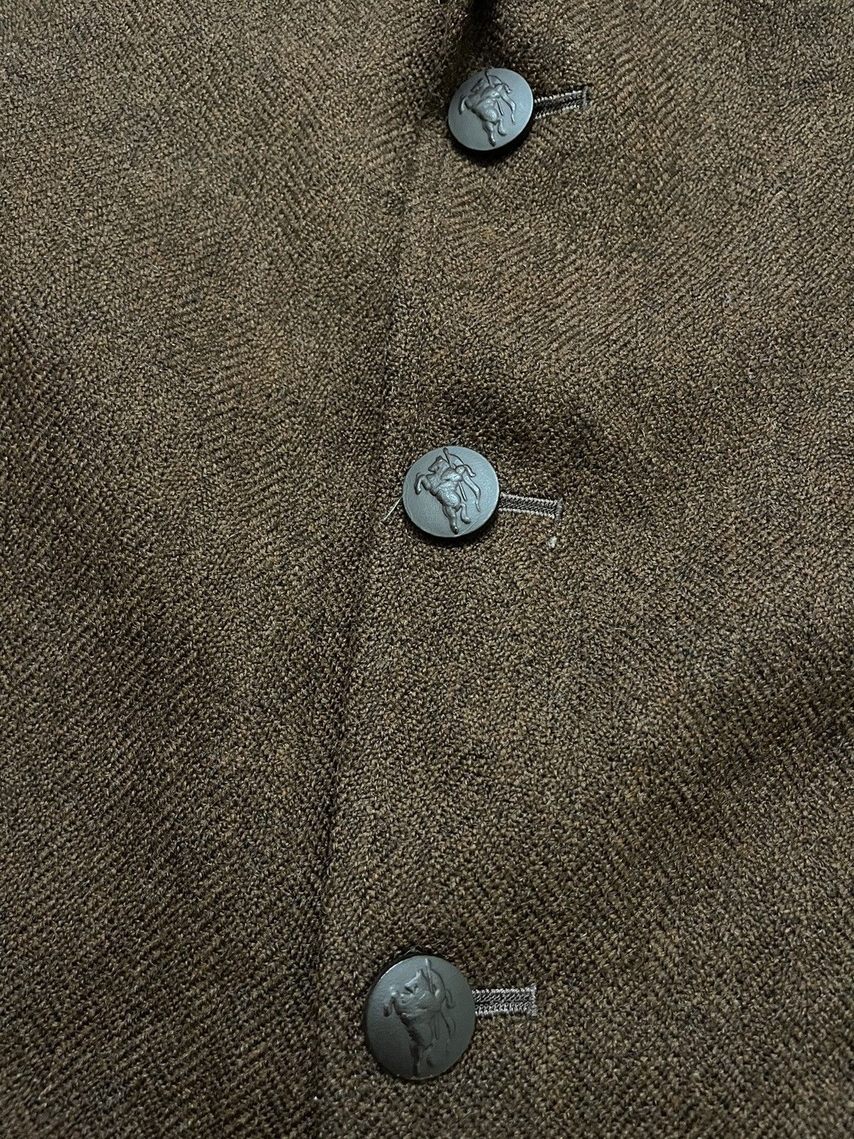 Burberry × Vintage Vintage Burberry Blazer Size 40R - 8 Thumbnail