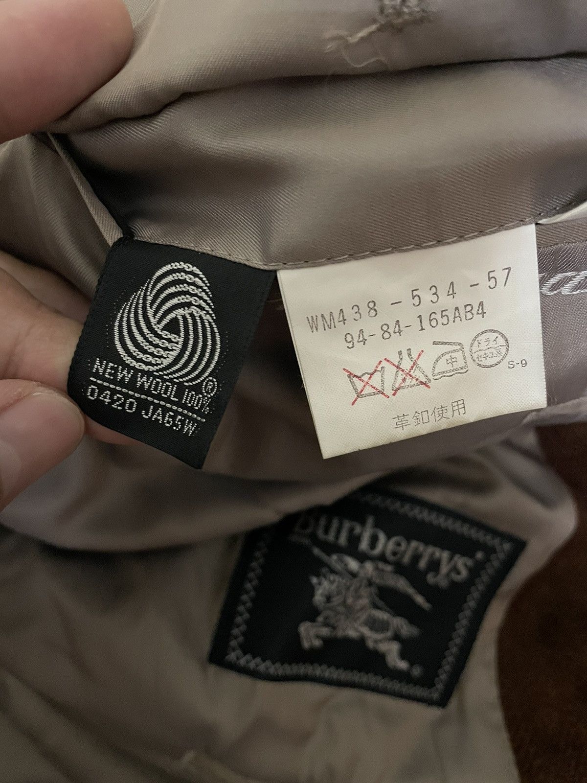 Burberry × Vintage Vintage Burberry Blazer Size 40R - 10 Thumbnail