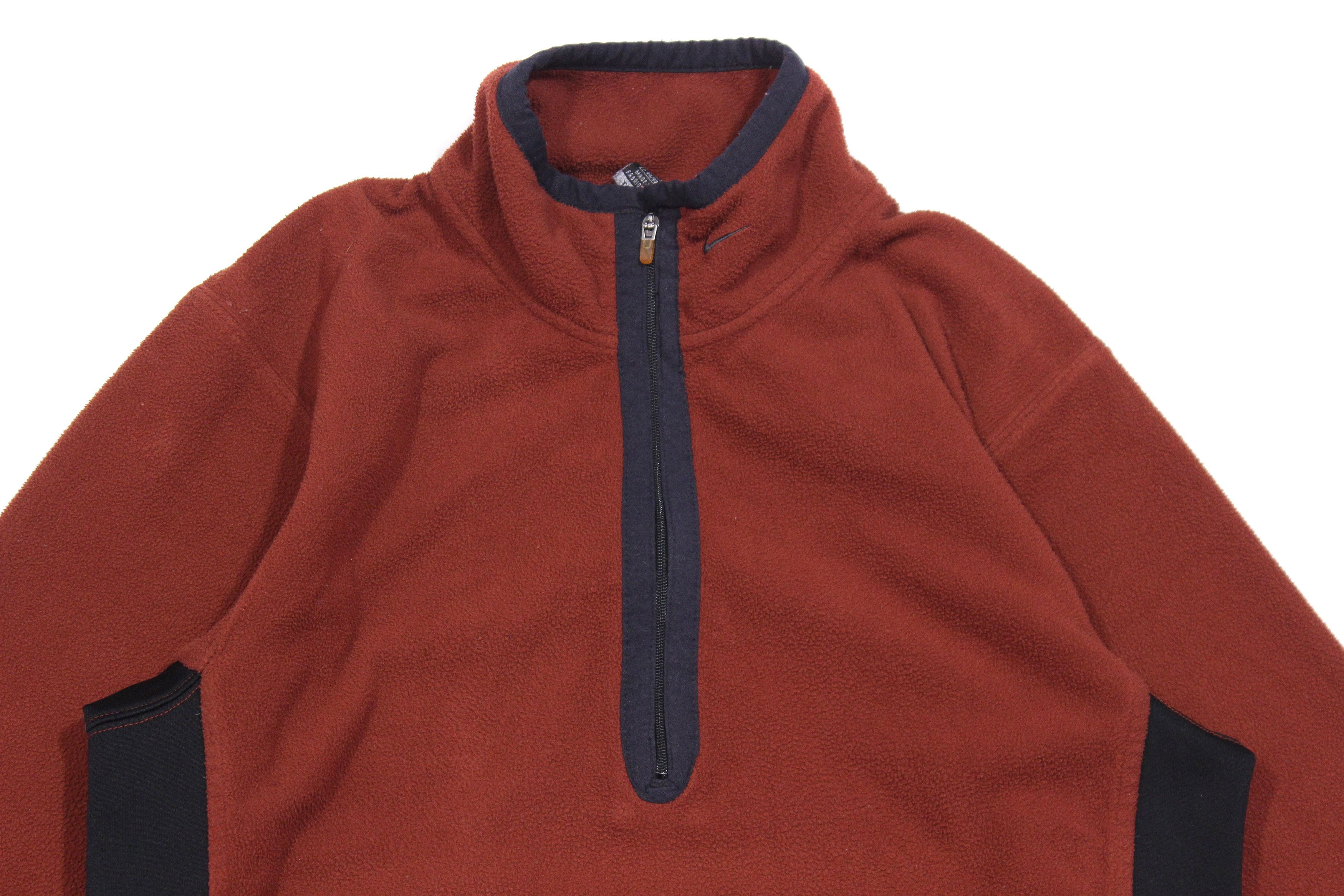 Nike 90S Swoosh Logo Fleece Size US S / EU 44-46 / 1 - 3 Thumbnail