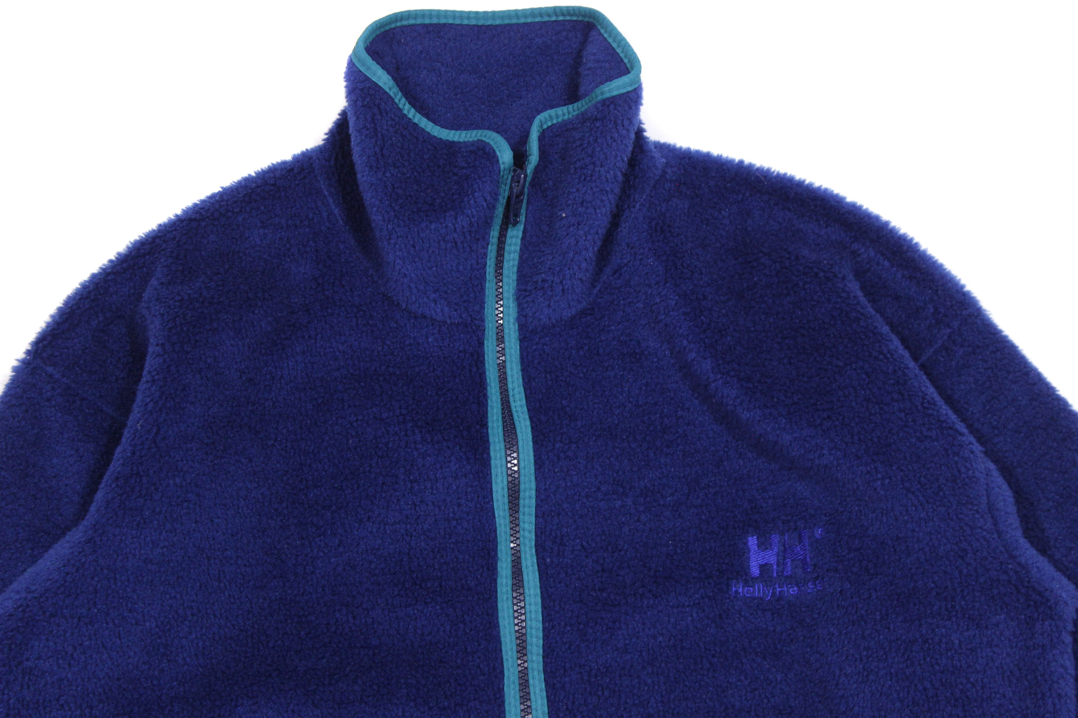 Helly Hansen 90S Logo Fluffy Fleece Vintage Size US S / EU 44-46 / 1 - 3 Thumbnail