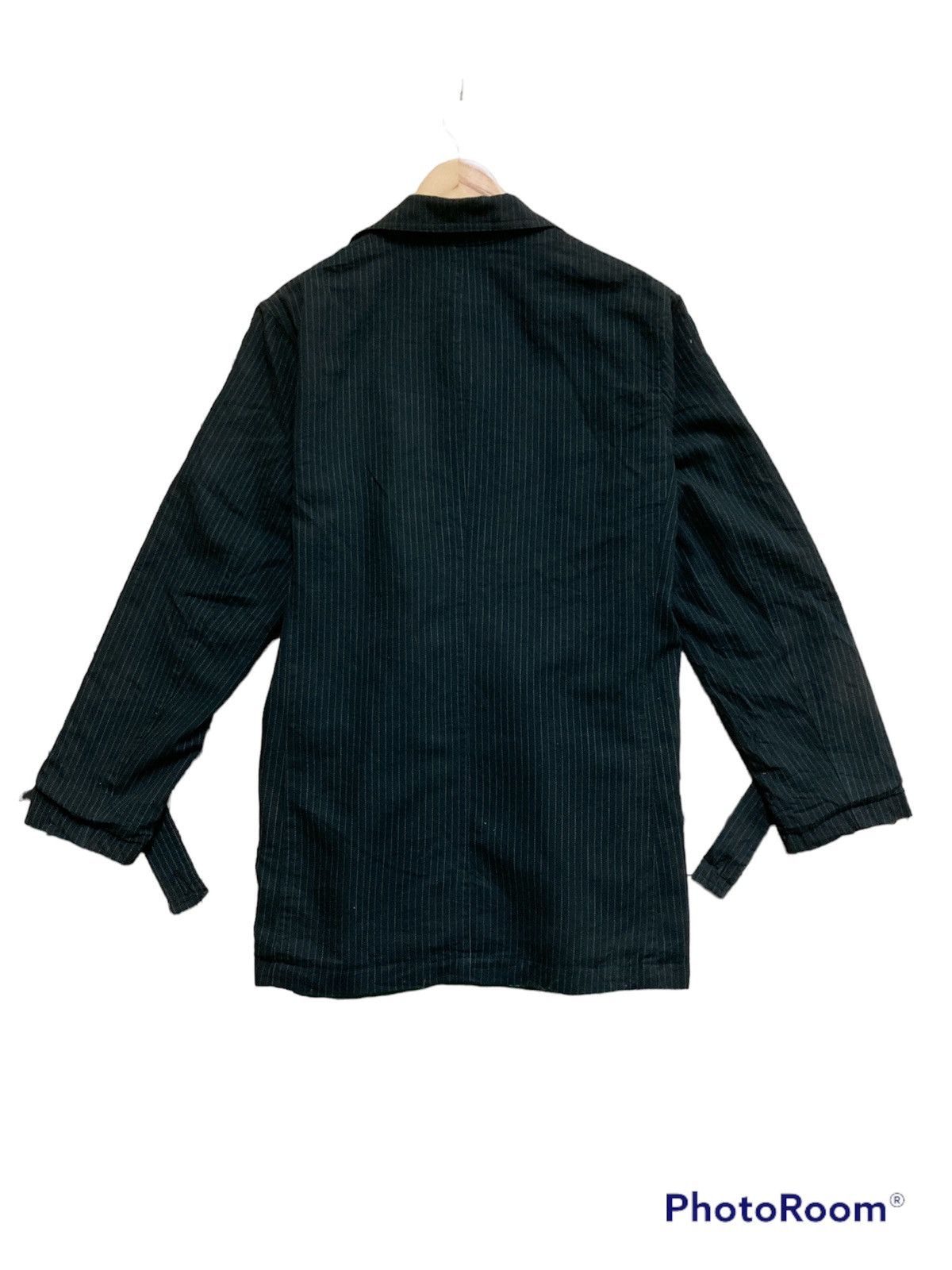 Japanese Brand × PPFM PPFM Blazer / Black Coat Jacket Size 40R - 3 Thumbnail