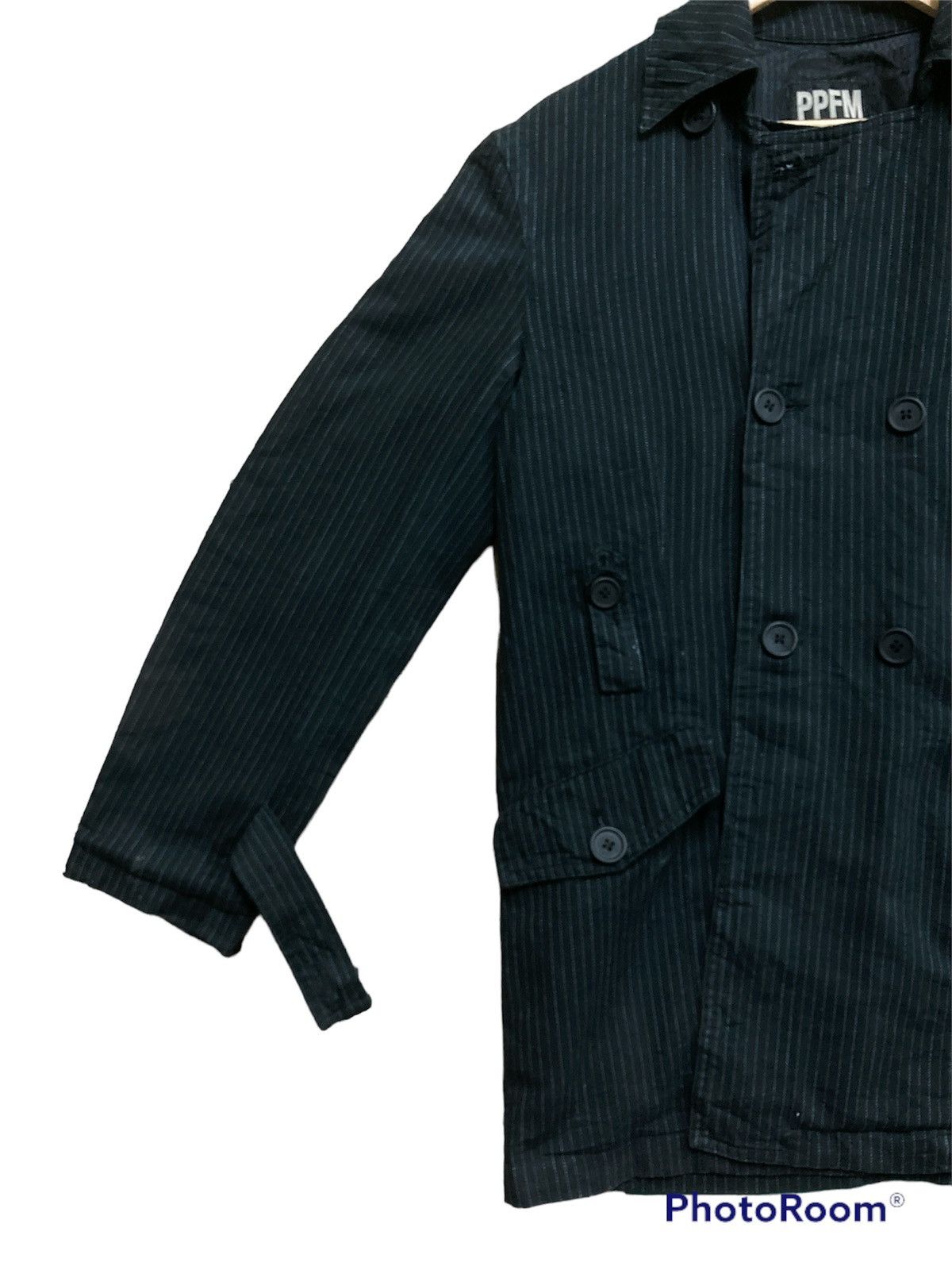 Japanese Brand × PPFM PPFM Blazer / Black Coat Jacket Size 40R - 2 Thumbnail