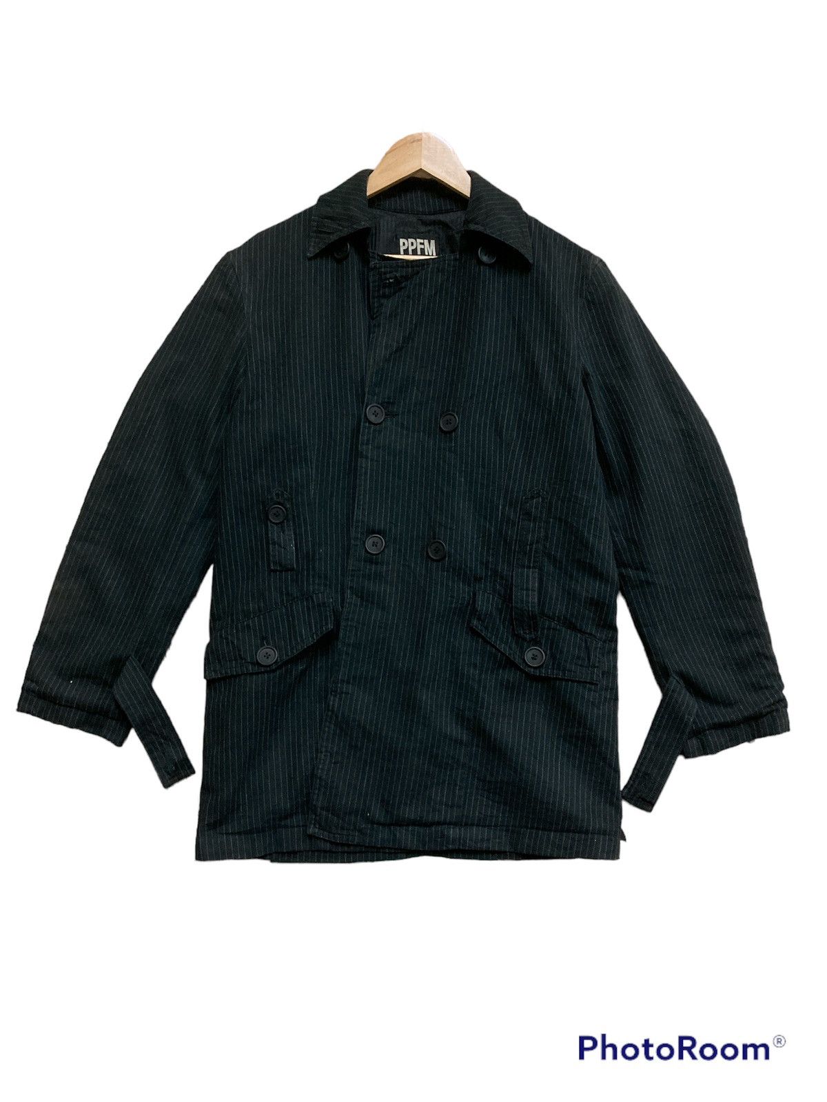 Japanese Brand × PPFM PPFM Blazer / Black Coat Jacket Size 40R - 1 Thumbnail