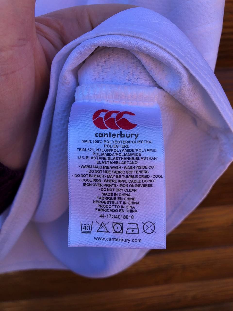 Other Authentic ENGLAND Canterbury ALTERNATE Rugby Jersey Soccer Size US L / EU 52-54 / 3 - 4 Thumbnail