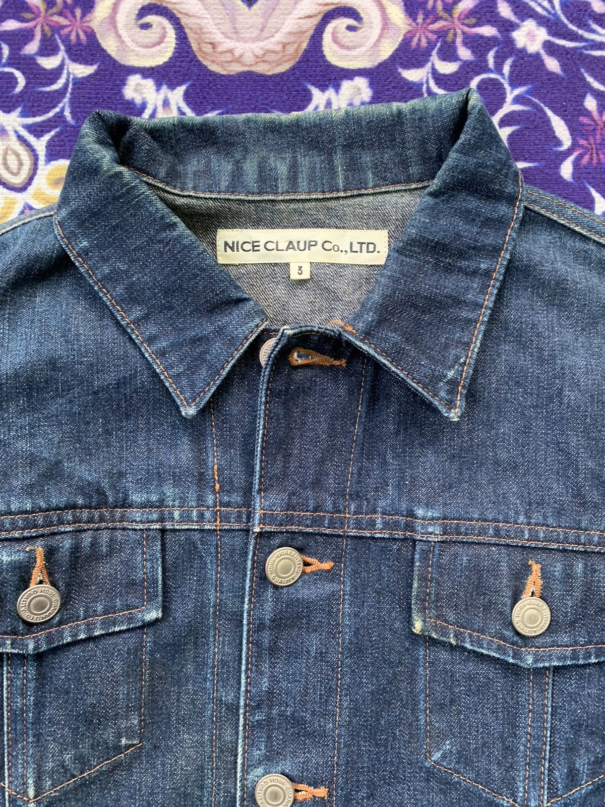 Japanese Brand Nice Claup Co Denim Jacket Size US S / EU 44-46 / 1 - 3 Thumbnail