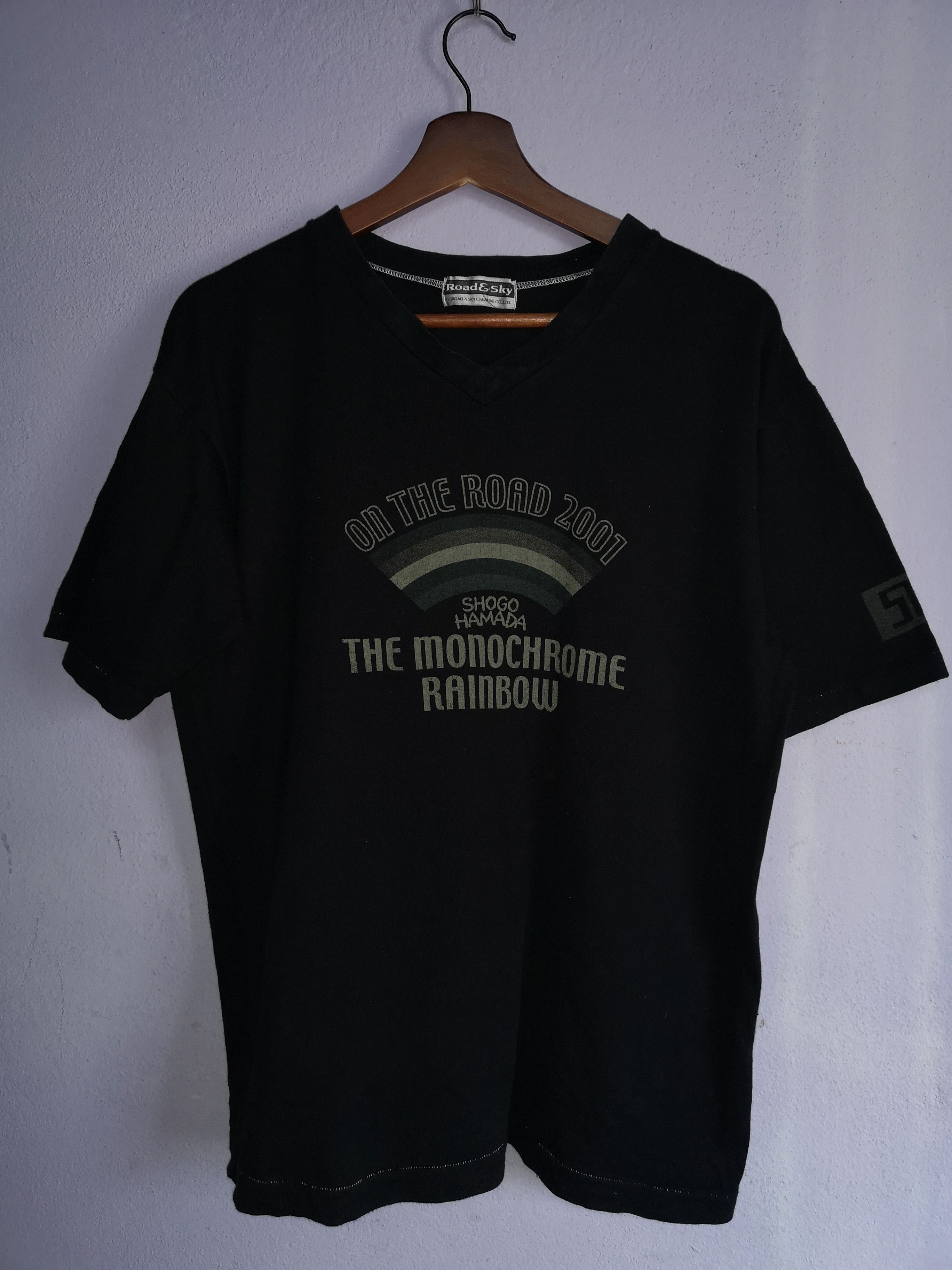 Japanese Brand Band tee Vtg Shogo Hamada fomer Aido Band Size US M / EU 48-50 / 2 - 1 Thumbnail