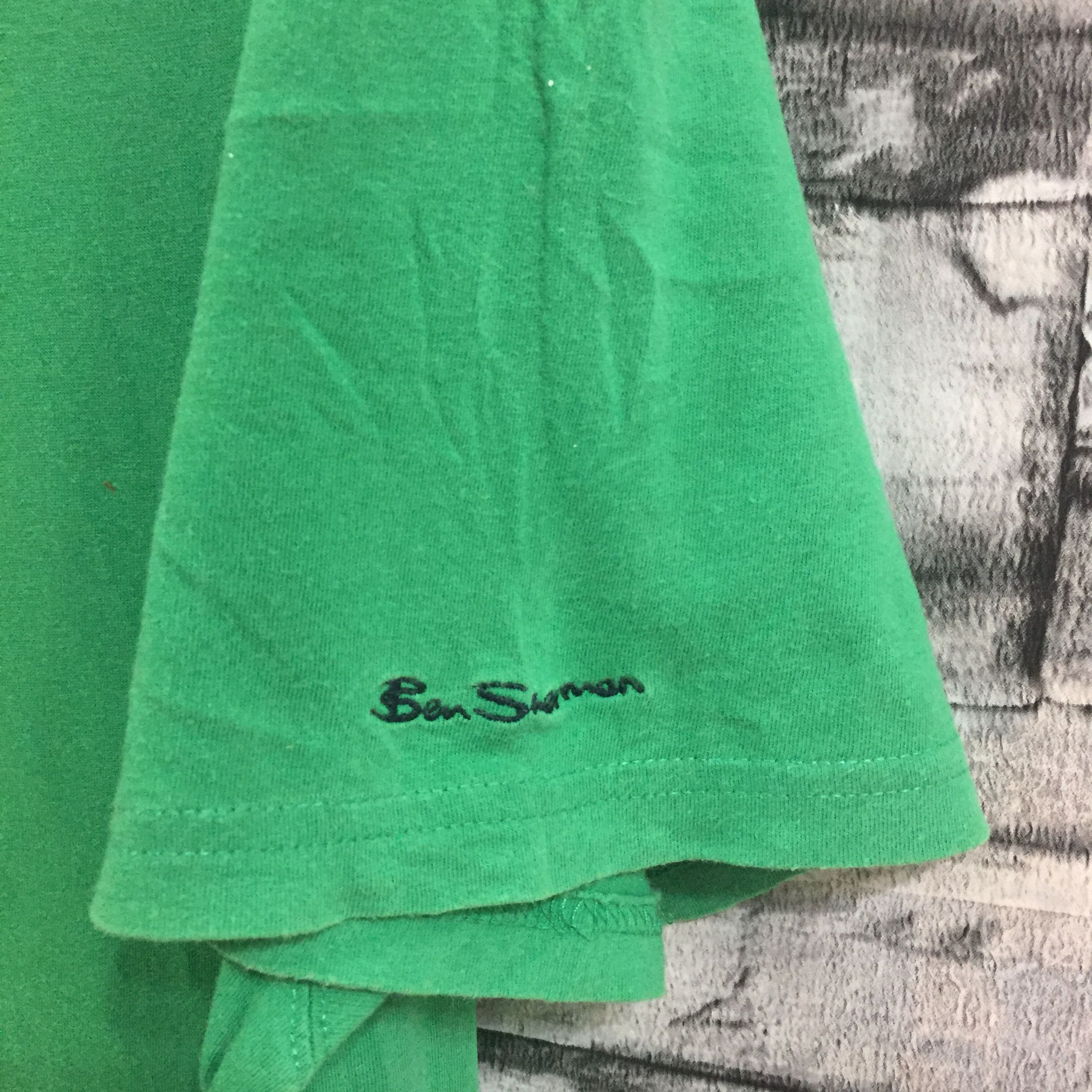 Ben Sherman Vintage BEN SHERMAN t shirt big logo mods size XL Size US XL / EU 56 / 4 - 5 Thumbnail