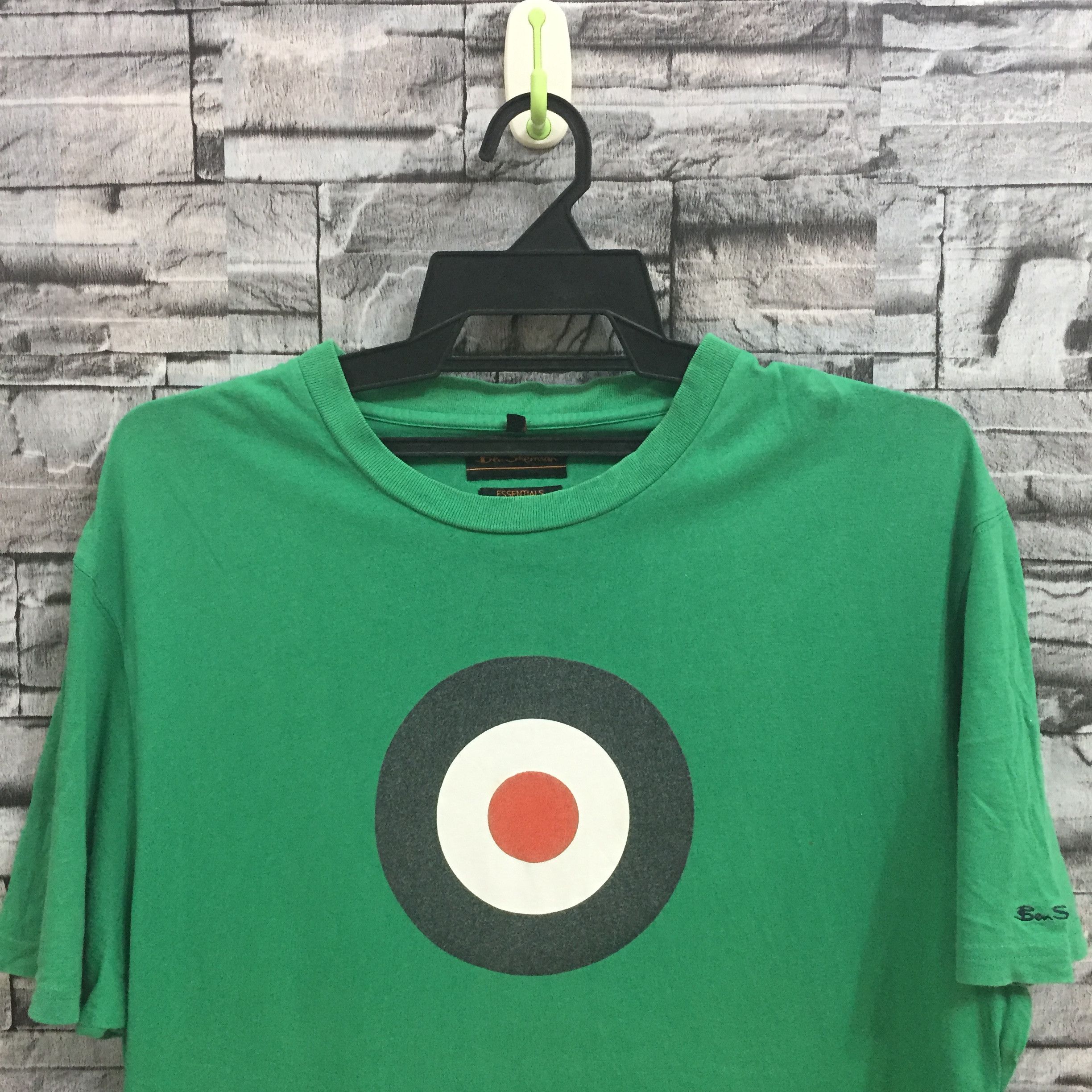 Ben Sherman Vintage BEN SHERMAN t shirt big logo mods size XL Size US XL / EU 56 / 4 - 2 Thumbnail