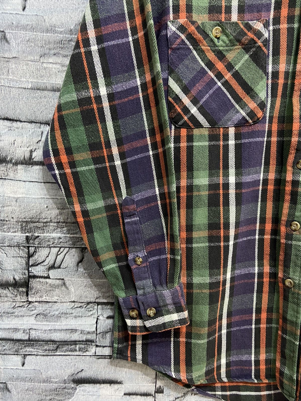 Flannel Vintage Cone Sportswear Flannel Double Pocket workwear Size US M / EU 48-50 / 2 - 4 Thumbnail
