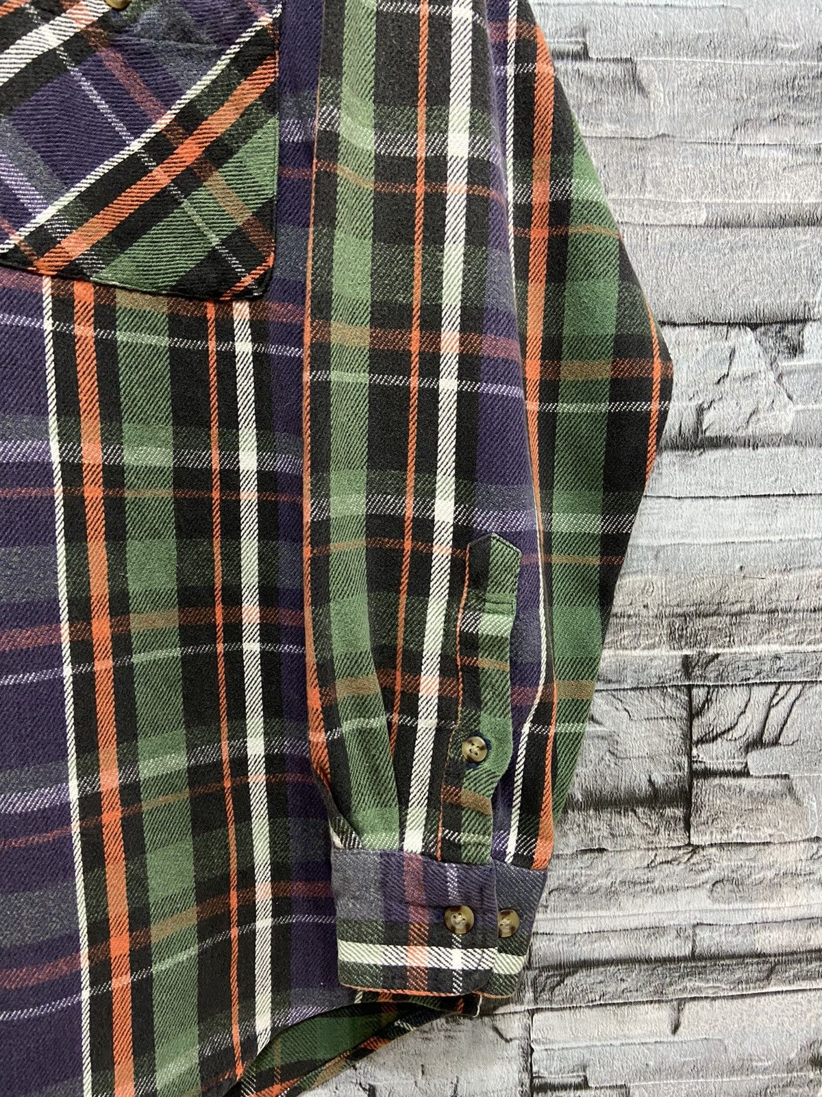 Flannel Vintage Cone Sportswear Flannel Double Pocket workwear Size US M / EU 48-50 / 2 - 5 Thumbnail