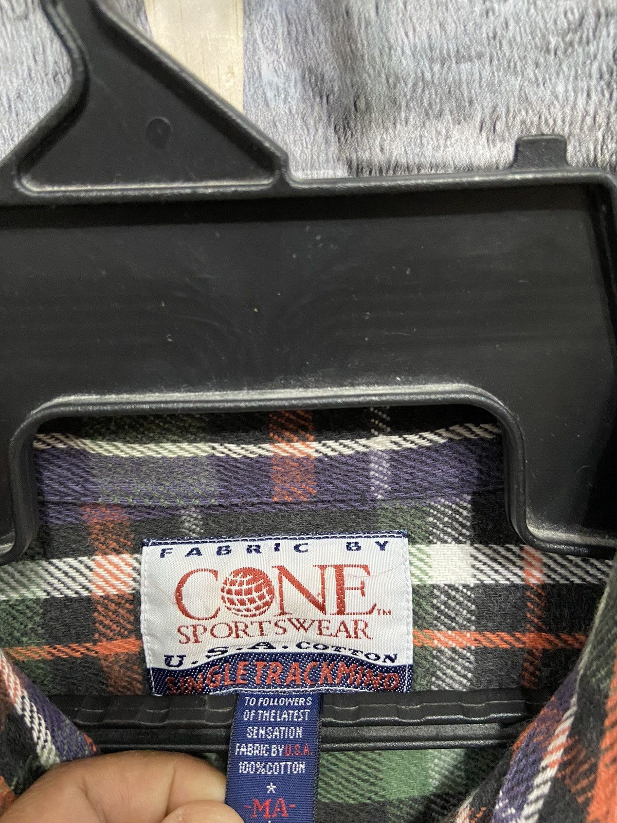 Flannel Vintage Cone Sportswear Flannel Double Pocket workwear Size US M / EU 48-50 / 2 - 3 Thumbnail
