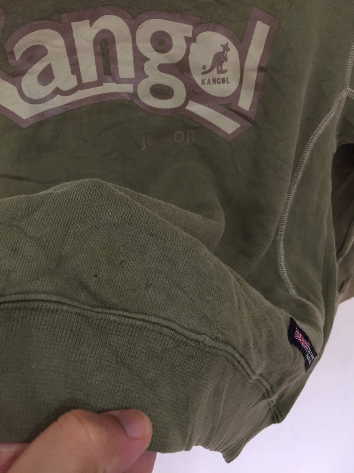 Kangol Vintage KANGOL sweatshirt big logo spellout size 150 kid Size US S / EU 44-46 / 1 - 5 Thumbnail