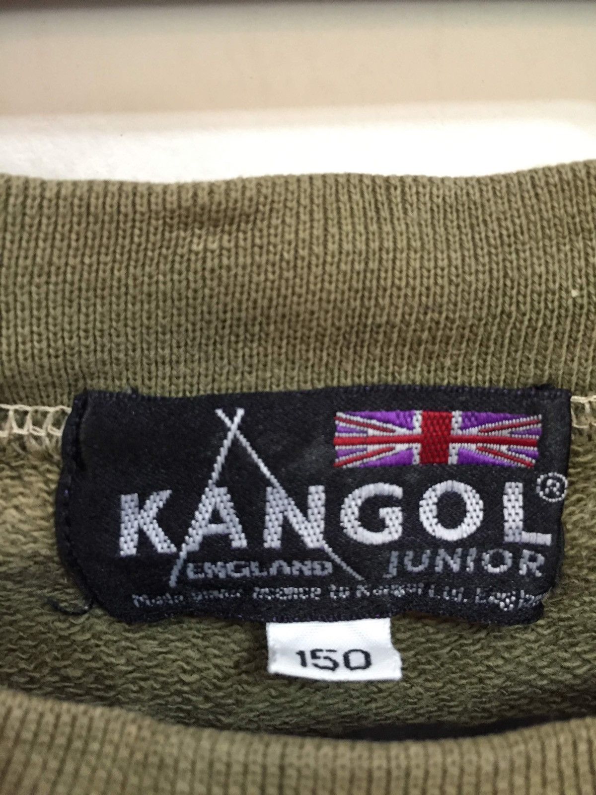 Kangol Vintage KANGOL sweatshirt big logo spellout size 150 kid Size US S / EU 44-46 / 1 - 3 Thumbnail