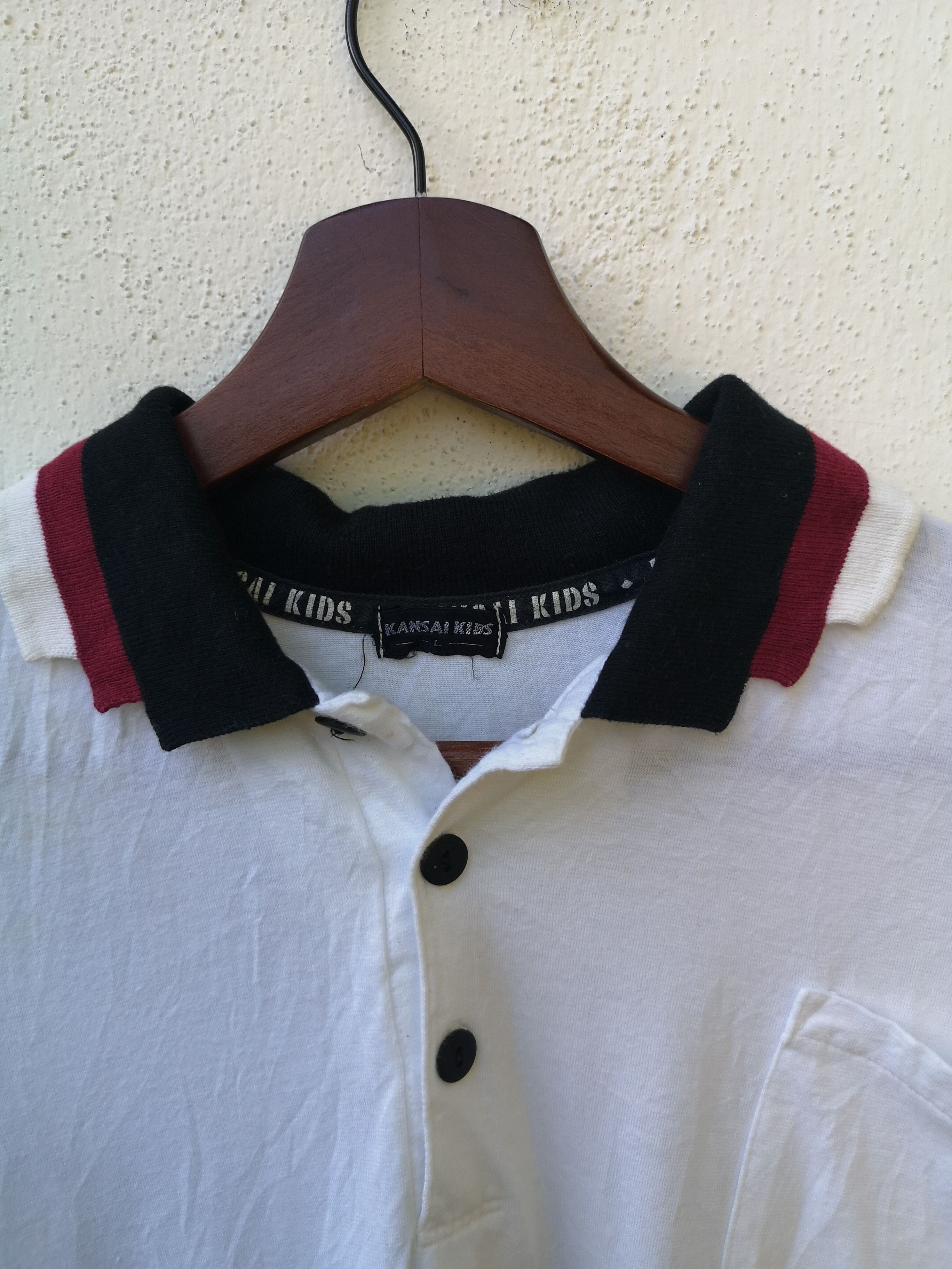 Other Japanese Brand Kansai kids Polos Shirt Big Logo Size US L / EU 52-54 / 3 - 3 Thumbnail