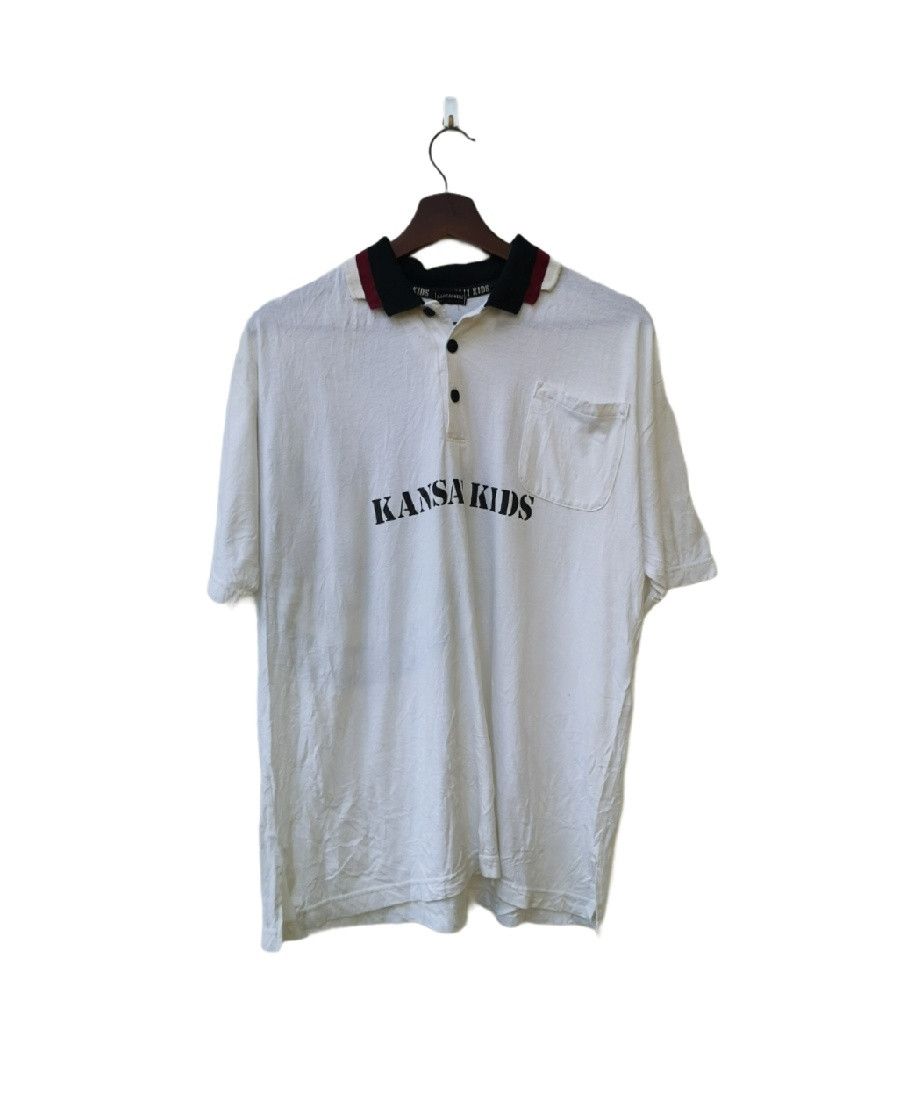 Other Japanese Brand Kansai kids Polos Shirt Big Logo Size US L / EU 52-54 / 3 - 1 Thumbnail