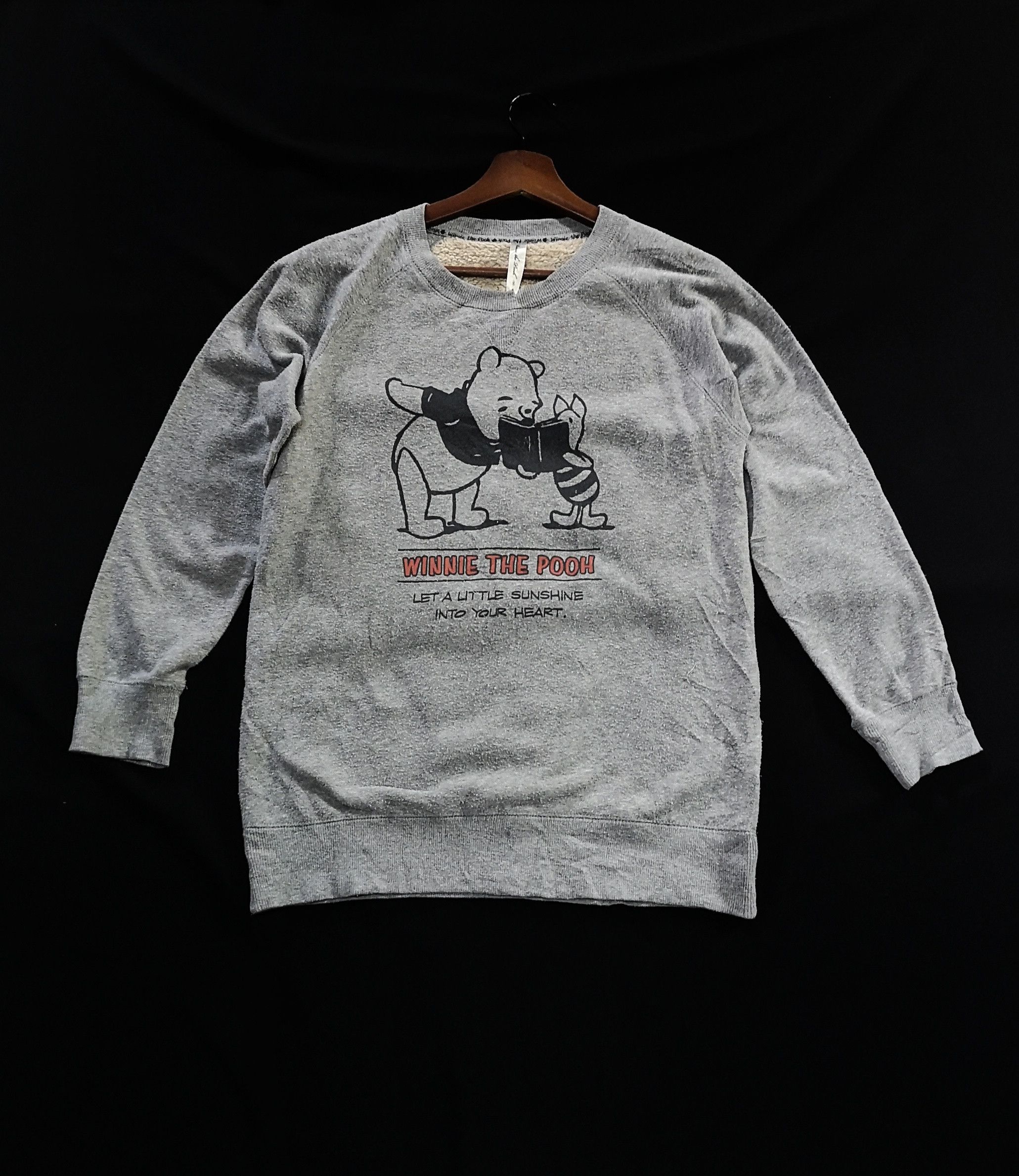 Disney Disney's Winnie The Pooh Sweatshirt Fleece Inside Size US M / EU 48-50 / 2 - 1 Thumbnail